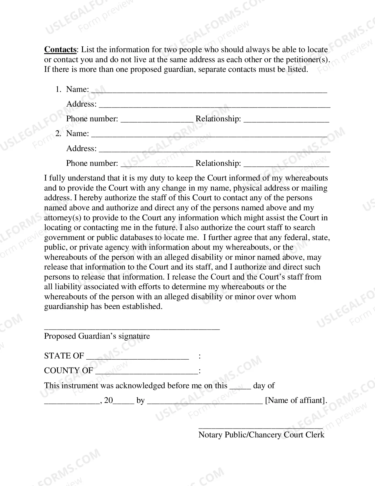 Preview Petition to Remove Guardian and Appoint Successor Guardian