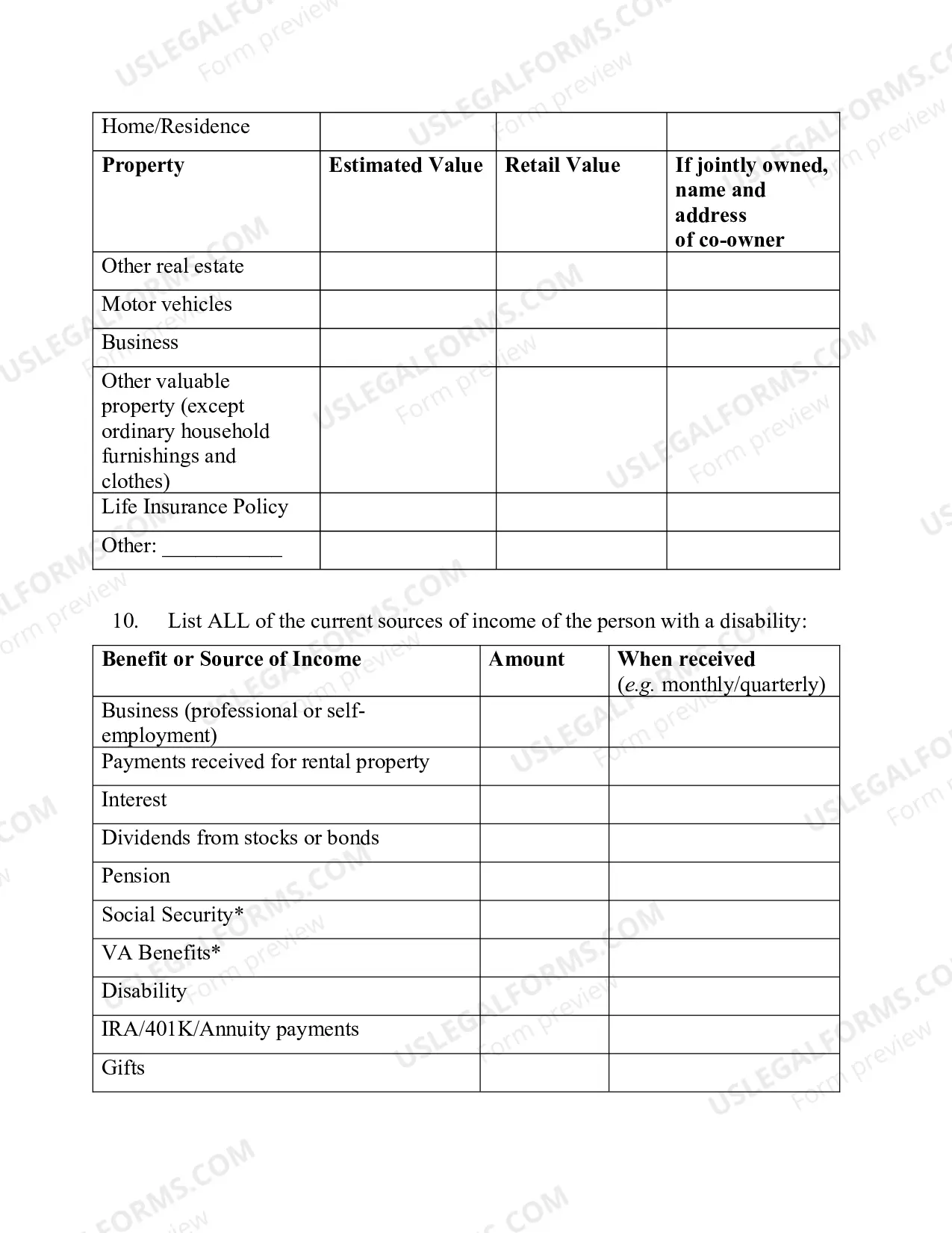 Preview Petition to Transfer Guardianship to the State of Delaware