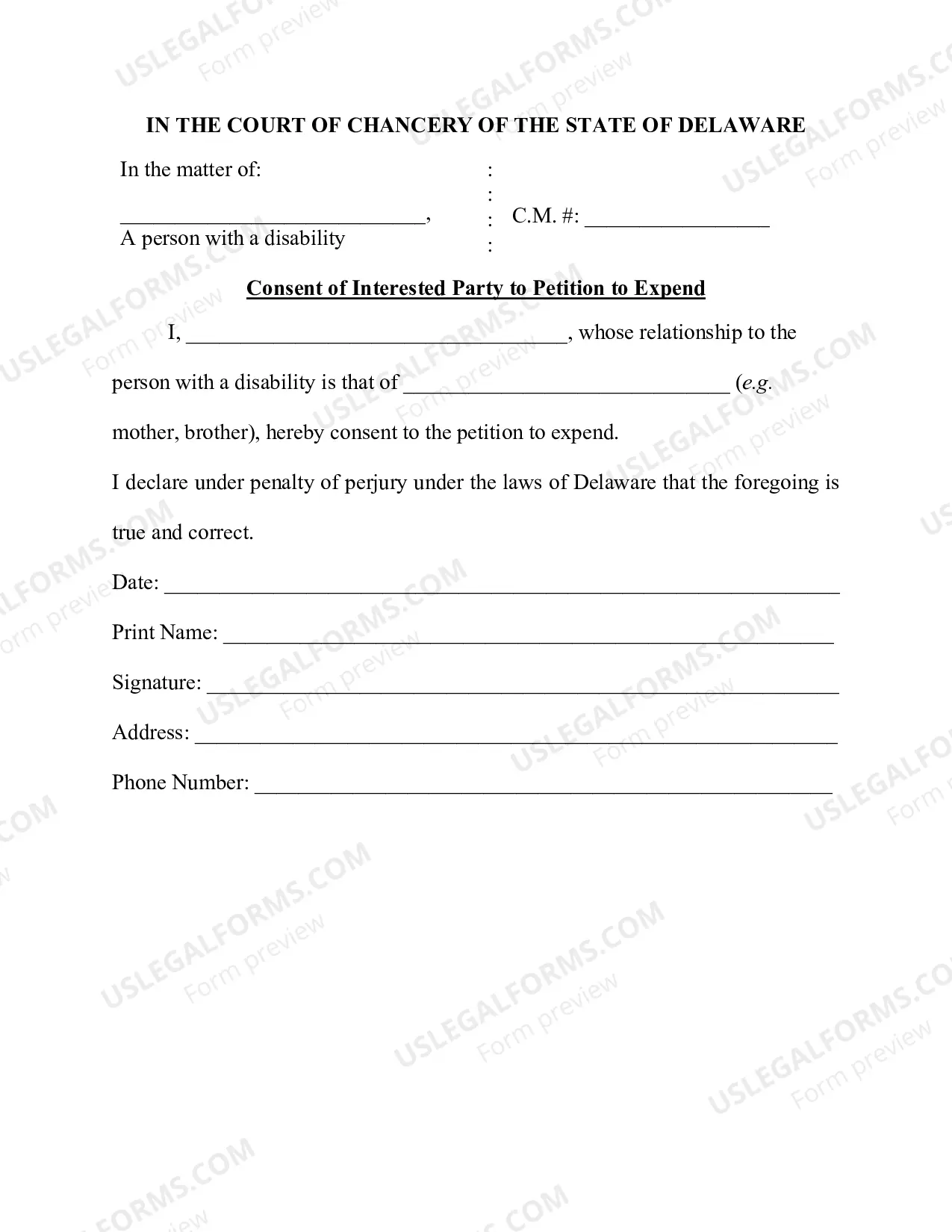 Preview Petition to Expend for Guardian's Compensation - Adult Guardianship Only