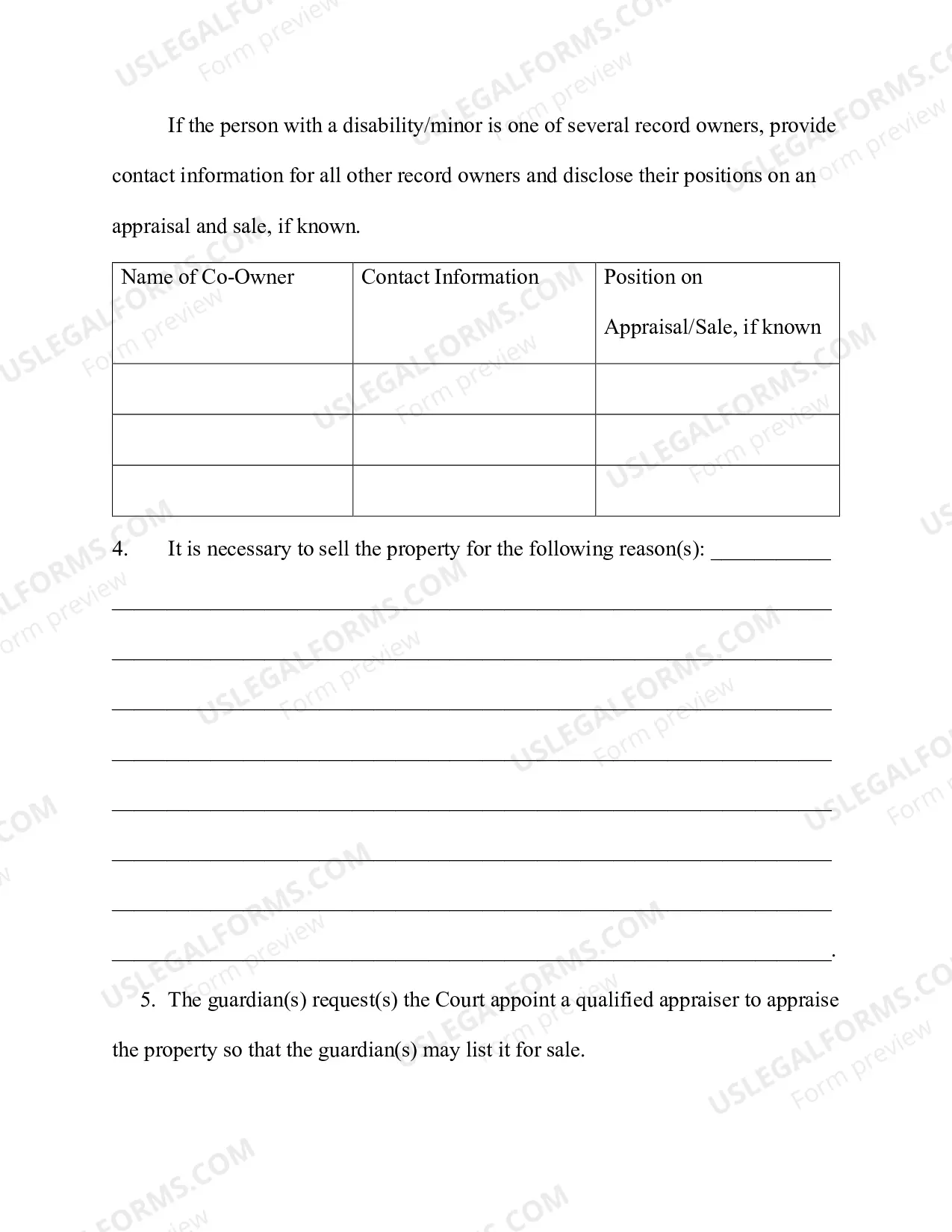 Preview Motion to Appoint Appraiser