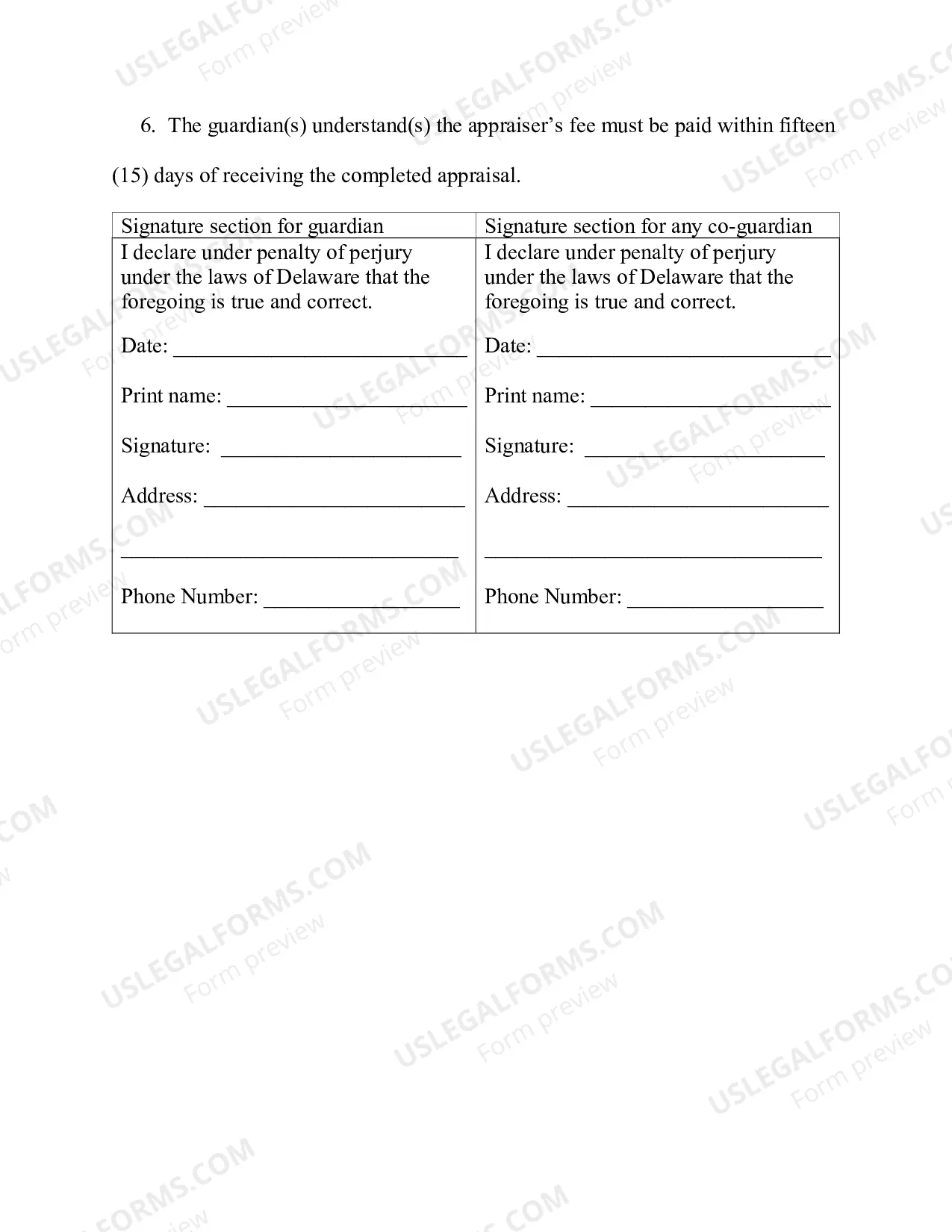 Preview Motion to Appoint Appraiser