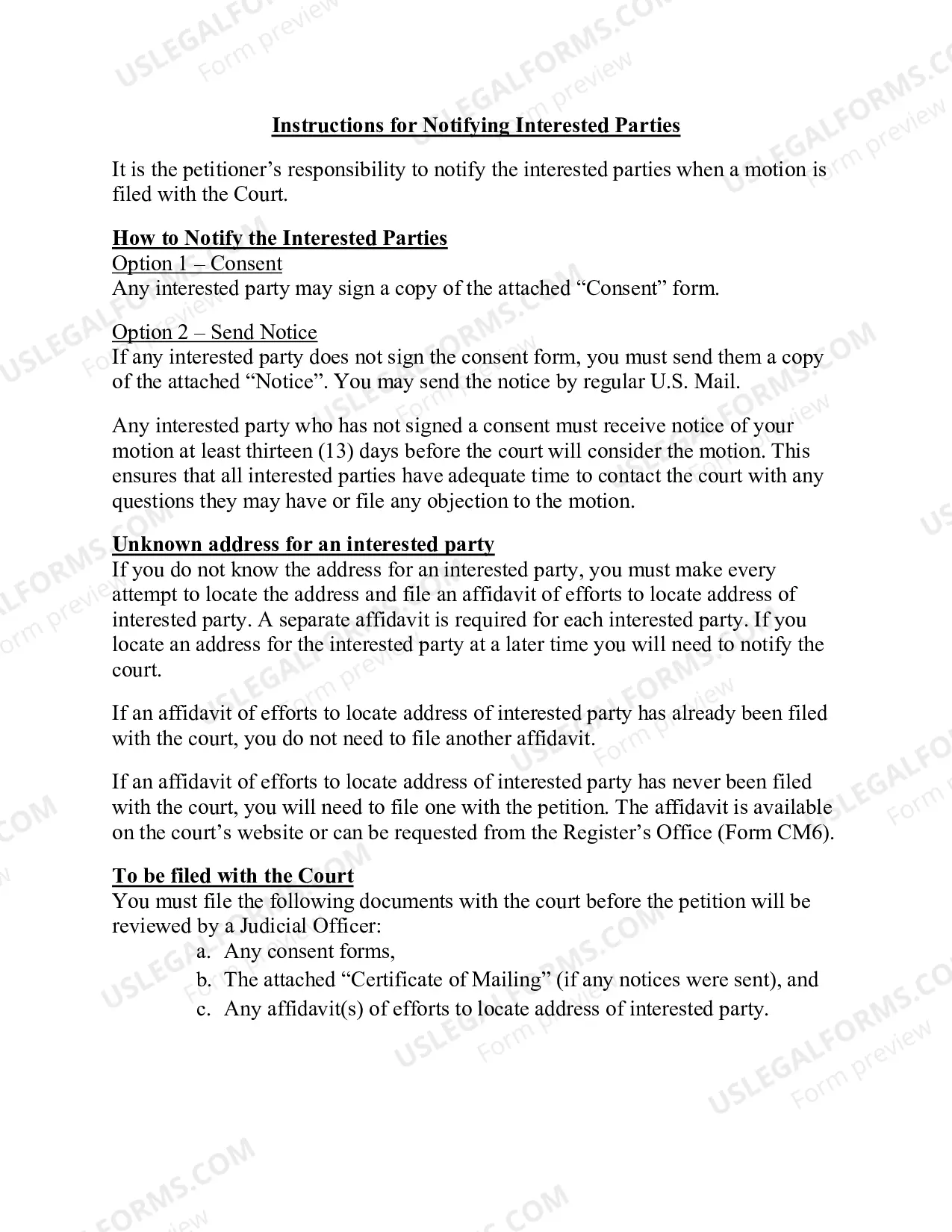 Preview Motion to Appoint Appraiser