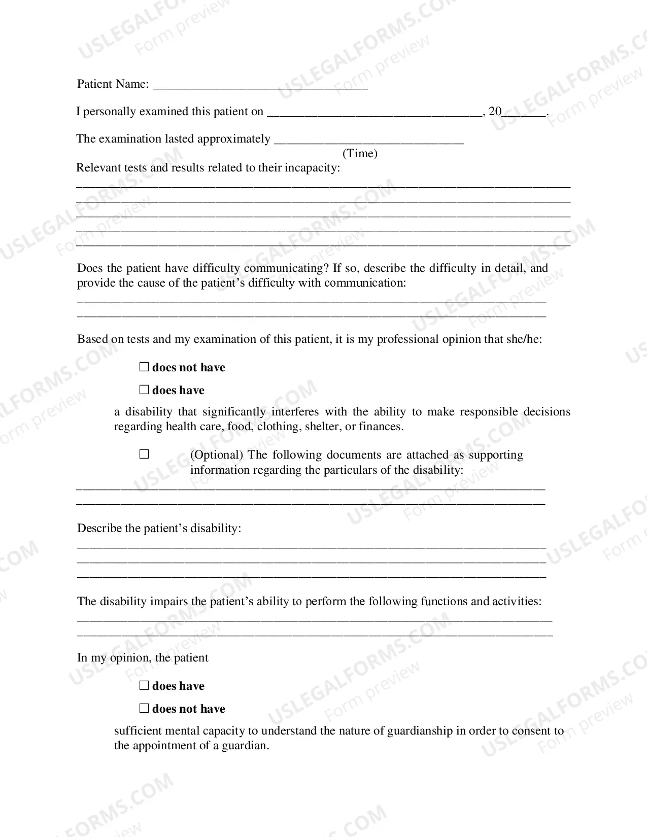 Preview Petition to Terminate Guardianship Due to Recovery