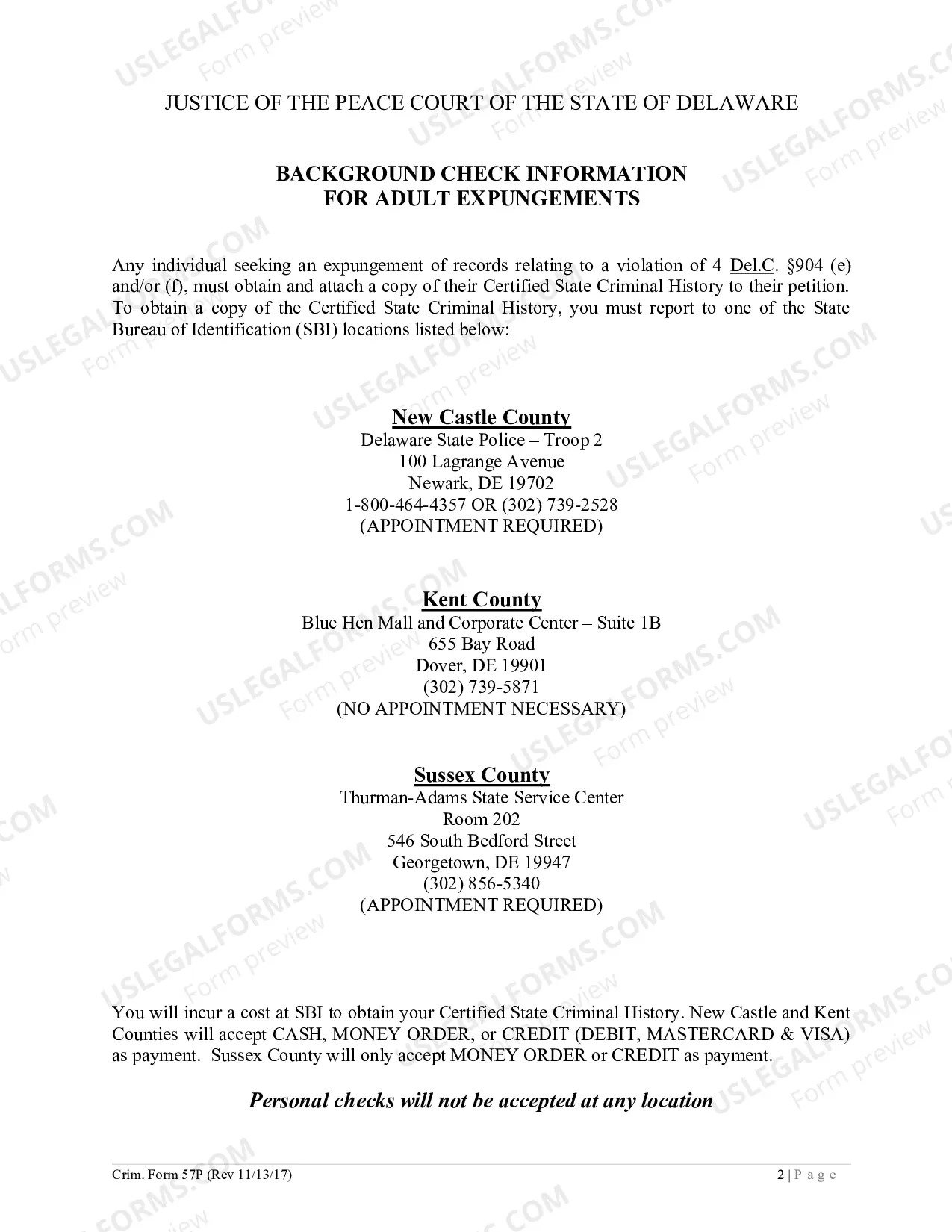 Preview PETITION FOR EXPUNGEMENT of TITLE 4 (904)