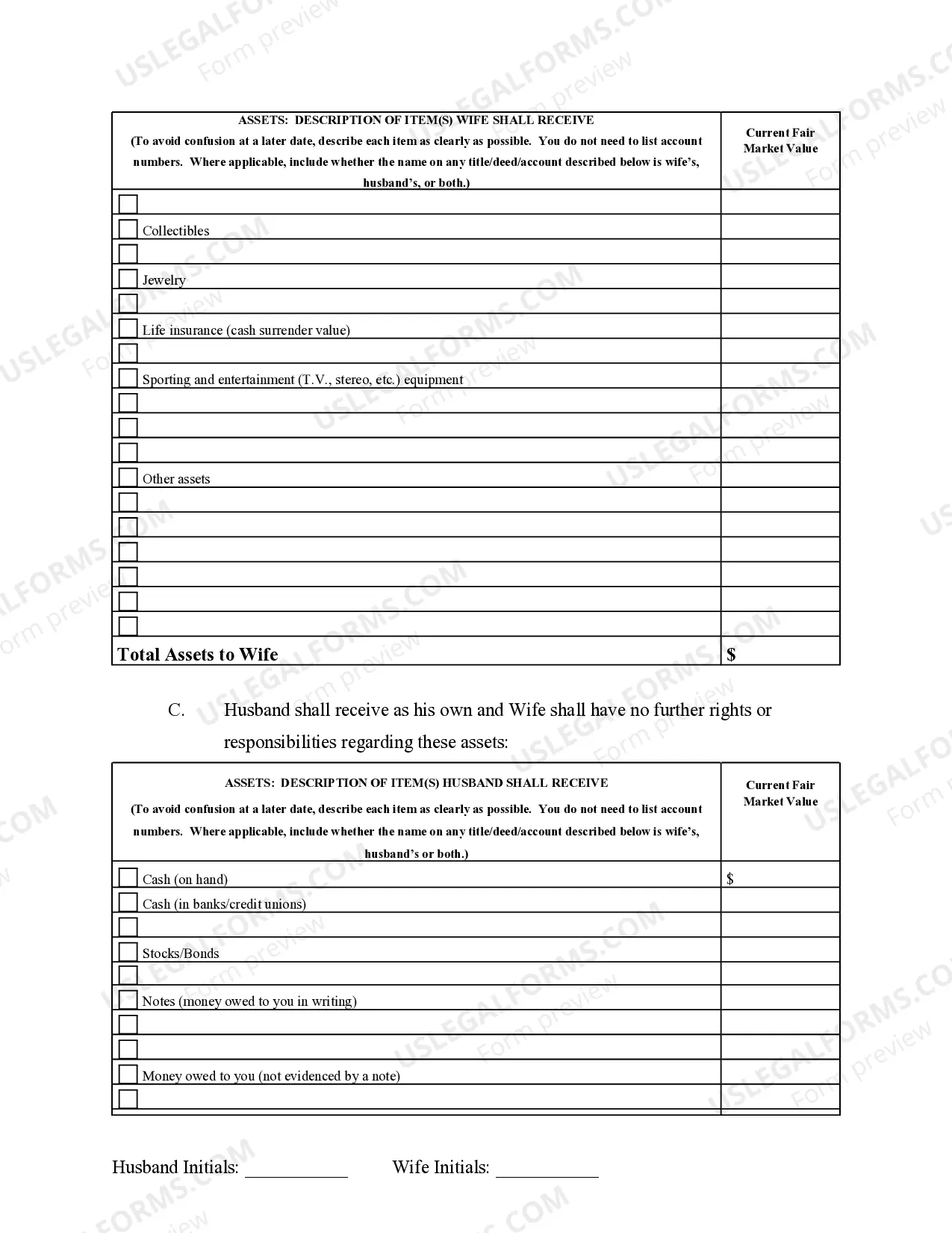 Preview Marital Legal Separation and Property Settlement Agreement Adult Children Parties May have Joint Property or Debts effective Immediately