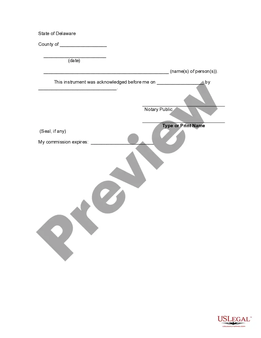 Preview Letter to Lienholder to Notify of Trust