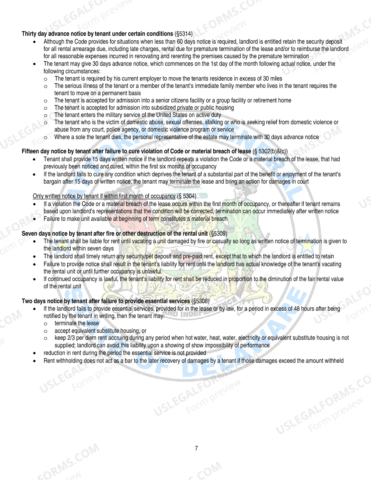 Preview Landlord and Tenant Summary Possession (Eviction) Booklet