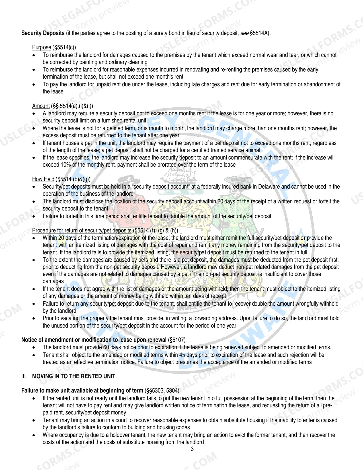 Preview Landlord and Tenant Summary Possession (Eviction) Booklet