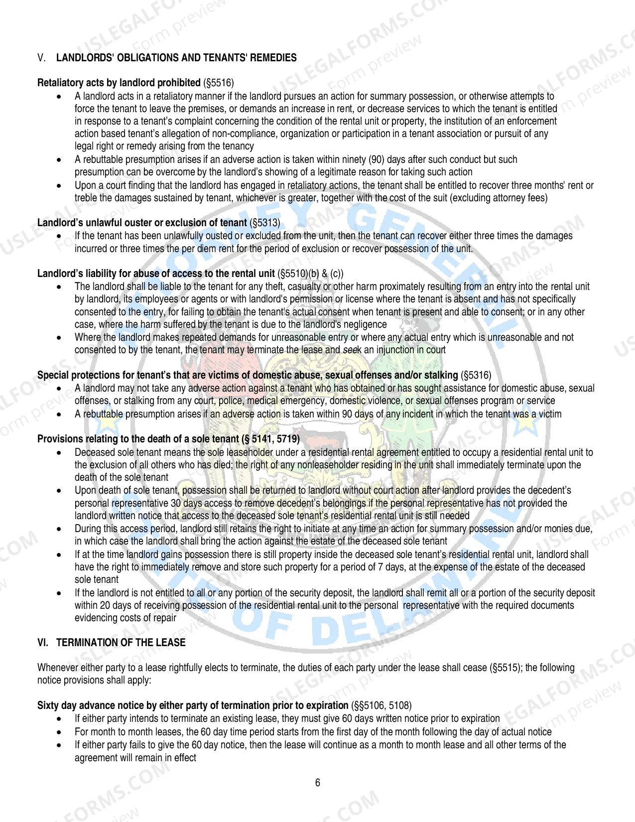 Preview Landlord and Tenant Summary Possession (Eviction) Booklet