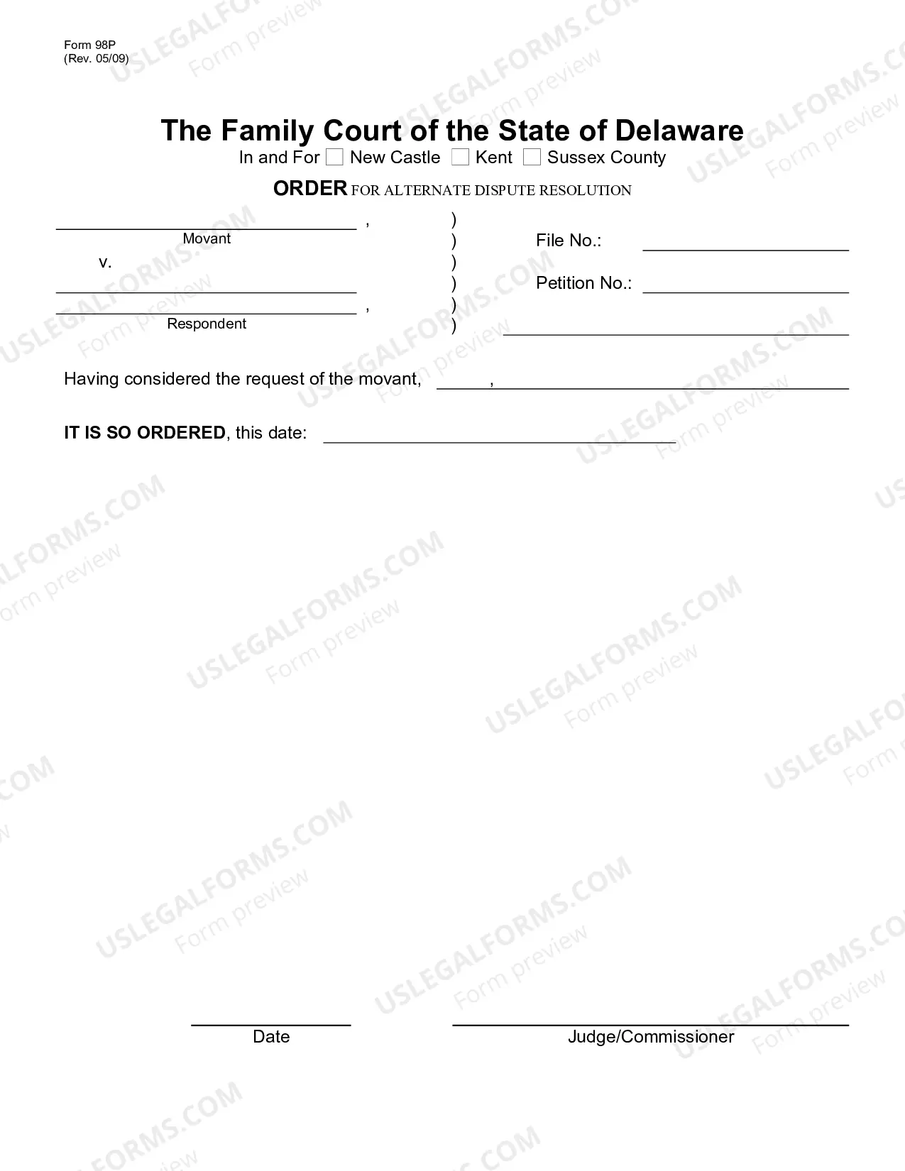 Preview ADR Practitioner Motion Packet