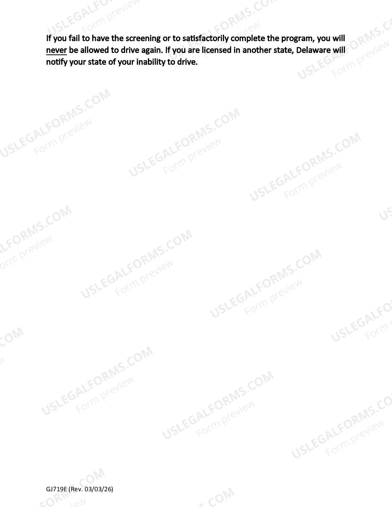 Preview DUI Evaluation and Referral Program