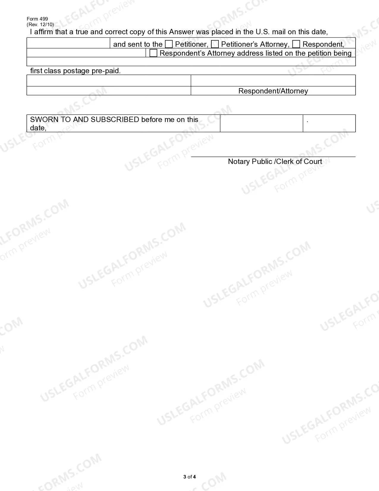 Preview Respondent's Answer