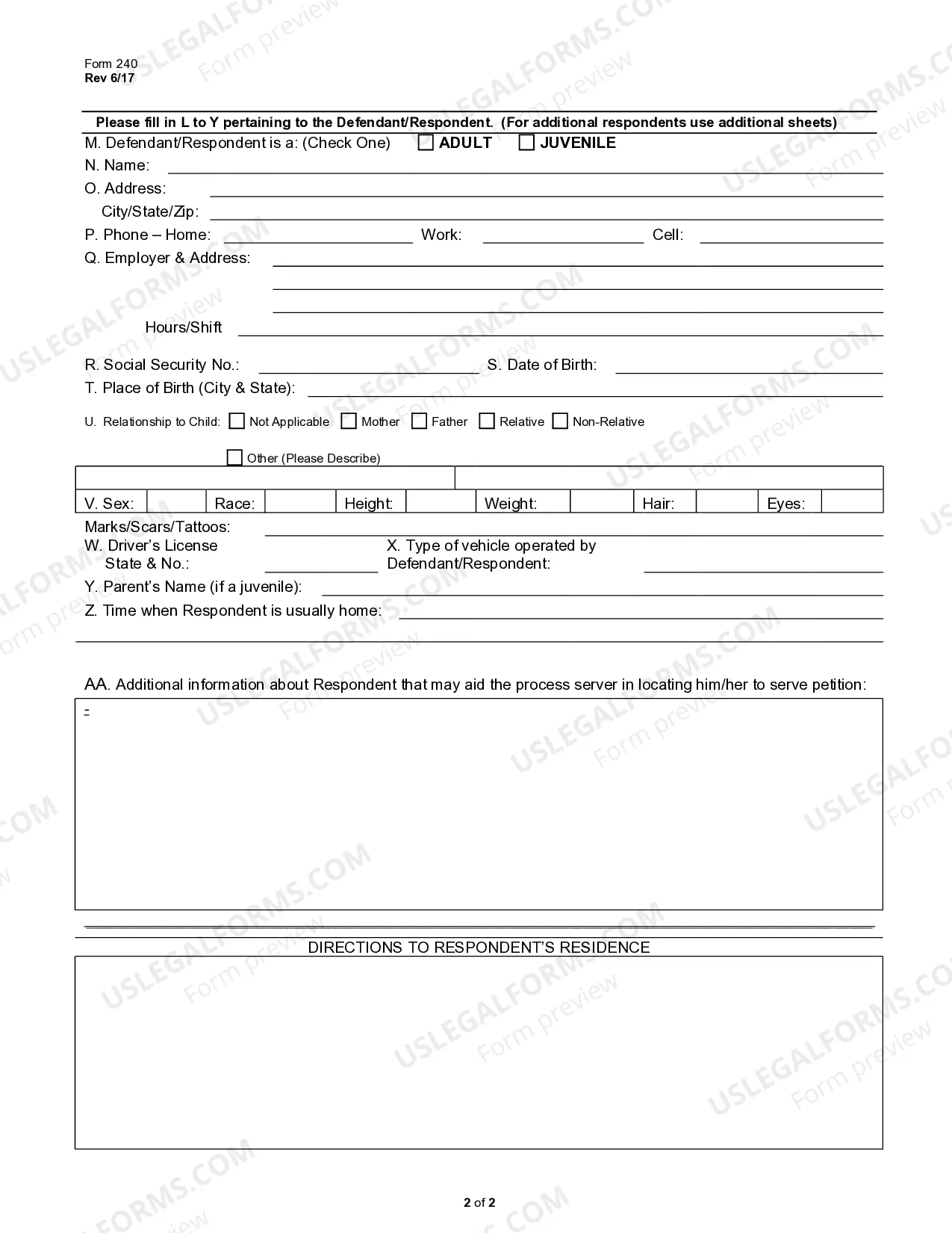 Preview Information Sheet
