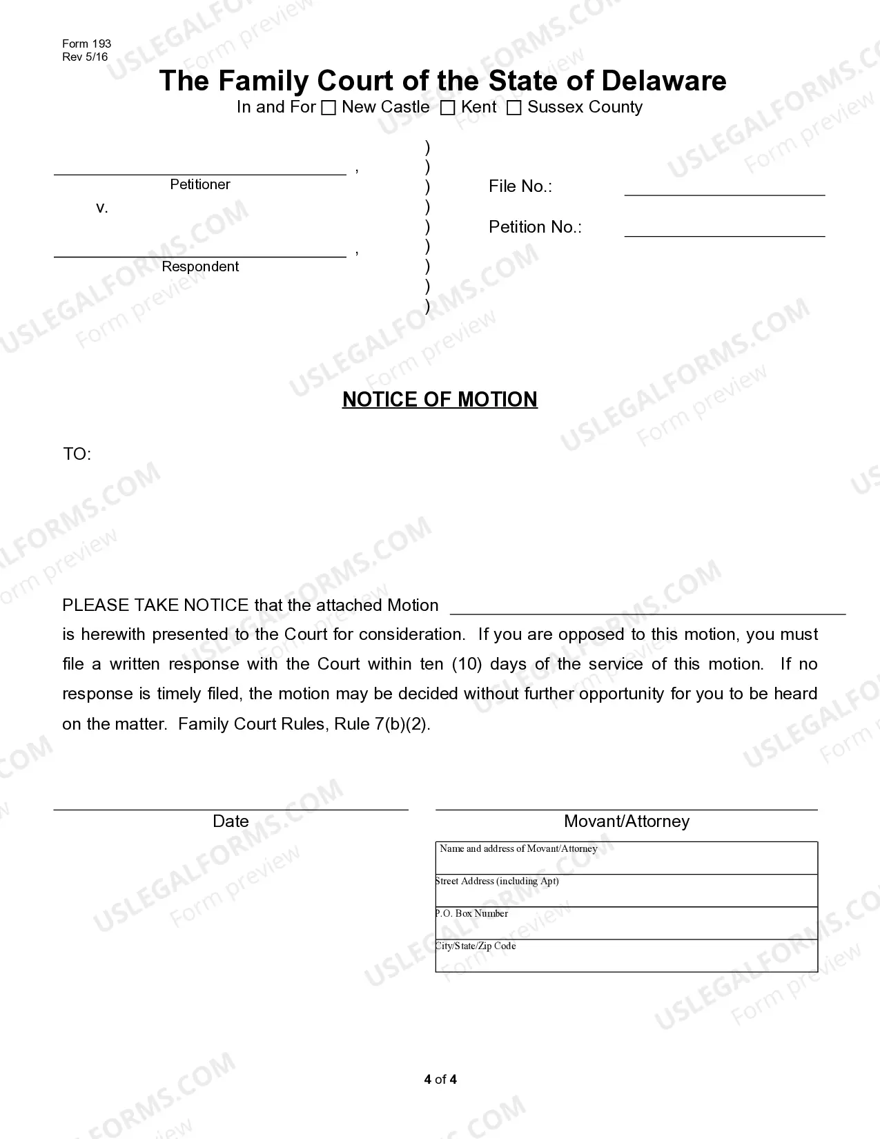 Preview Motion and Affidavit To Be Found Indigent and Request for Appointment of An Attorney in Dependency Neglect Proceedings