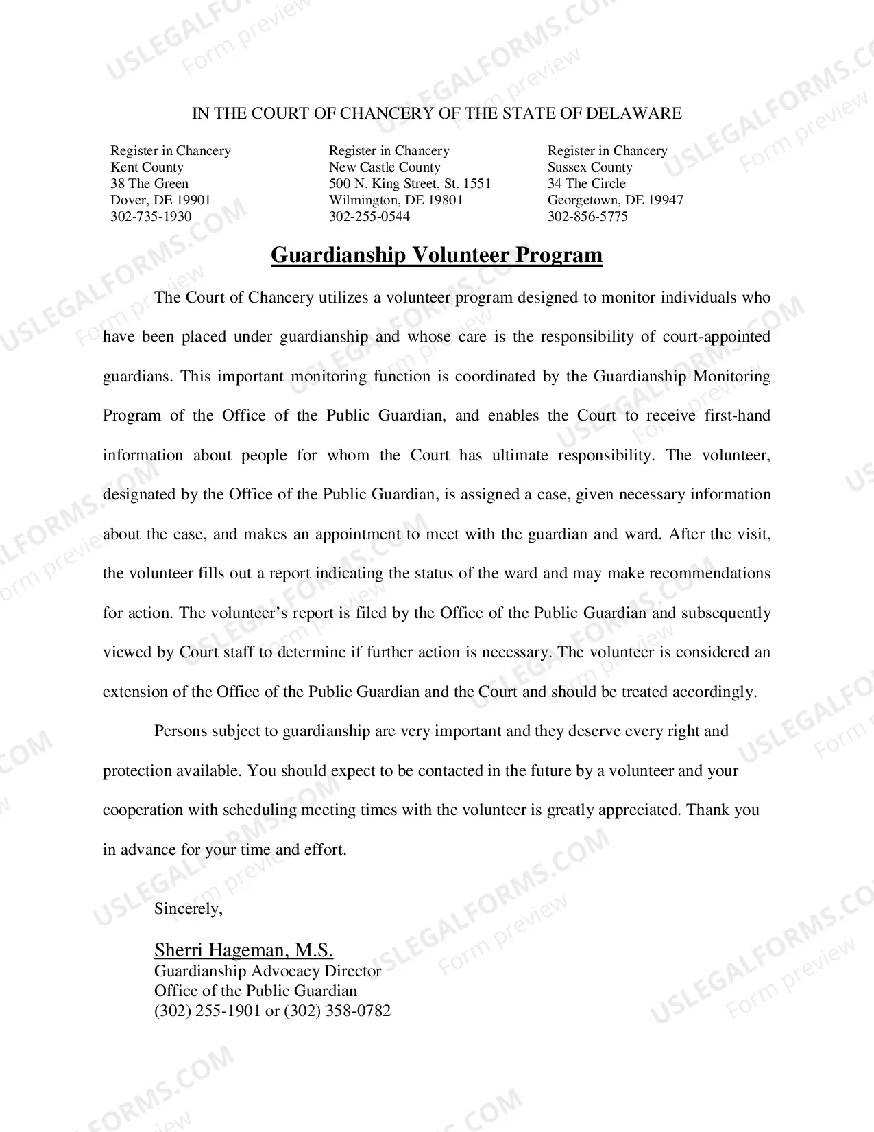 Preview Pro Se Petition For The Appointment of Guardianship of A Disabled Person