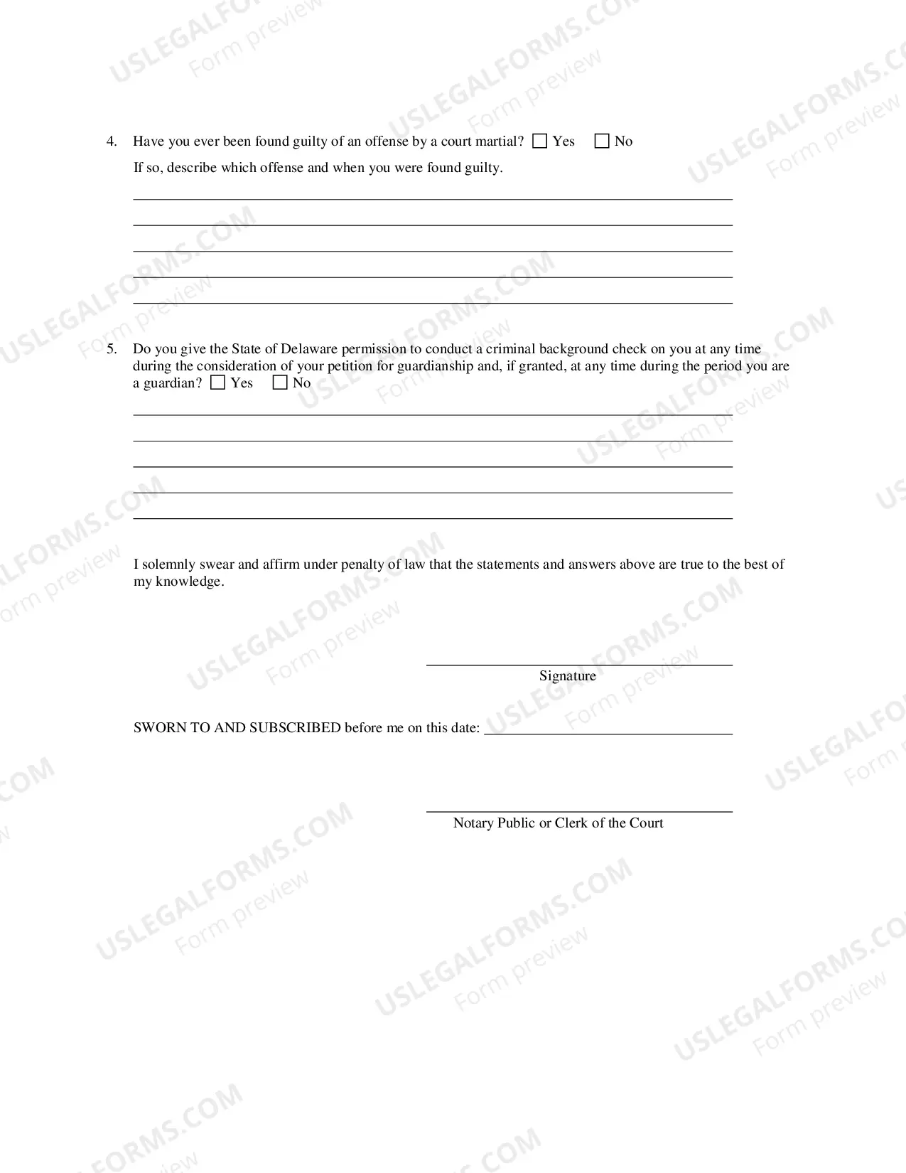 Preview Pro Se Petition For The Appointment of Guardianship of A Disabled Person