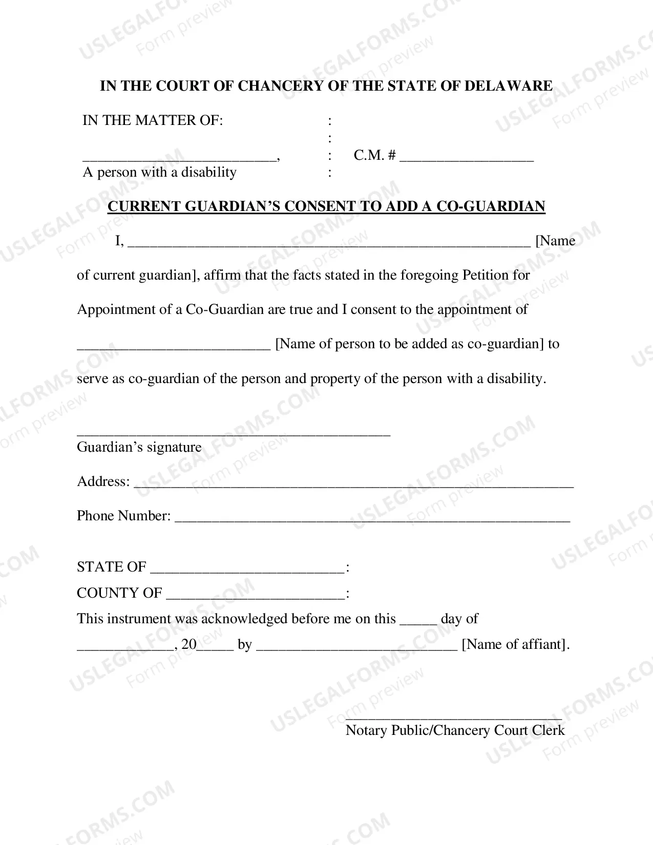 Preview Procedures for Filing a Petition to Add a Co-Guardian