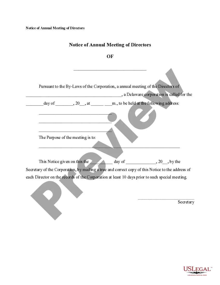 Preview Notices, Resolutions, Simple Stock Ledger and Certificate