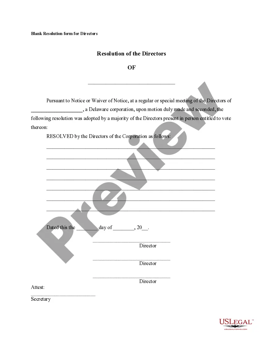 Preview Notices, Resolutions, Simple Stock Ledger and Certificate