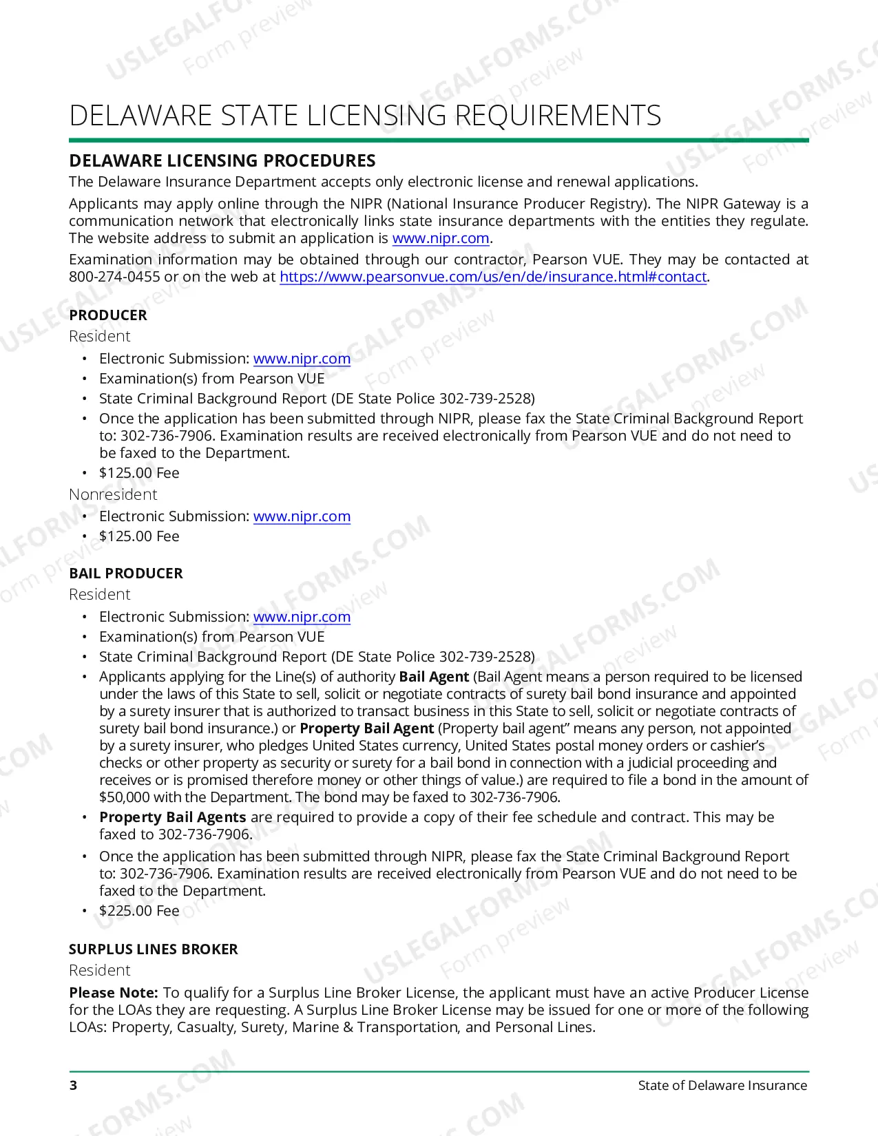 Preview Licensing Examination Candidate Handbook
