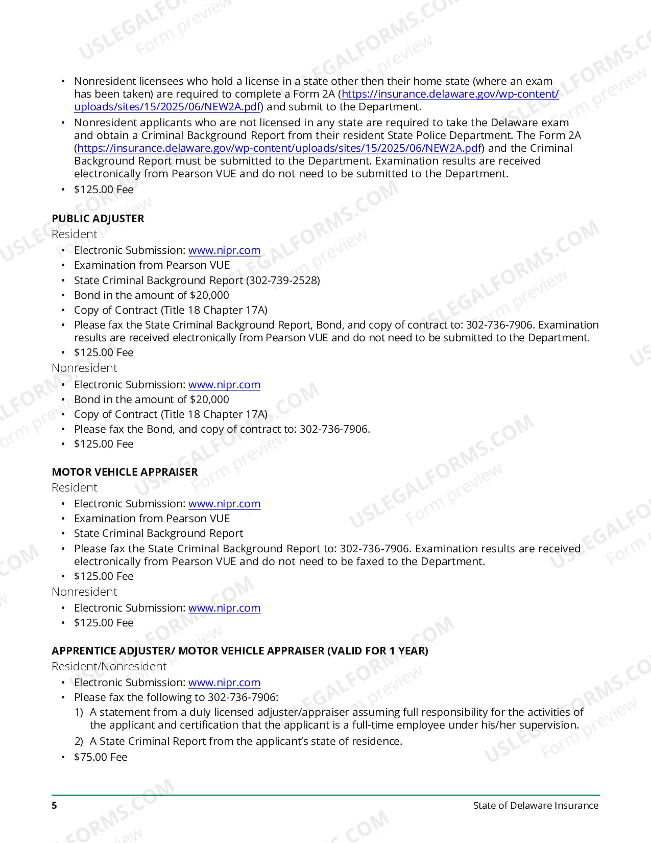Preview Licensing Examination Candidate Handbook