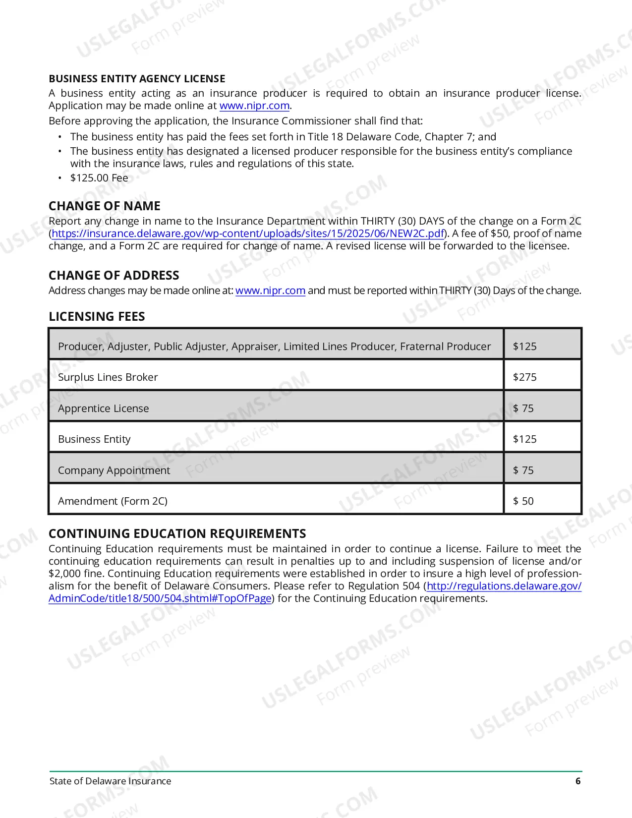 Preview Licensing Examination Candidate Handbook