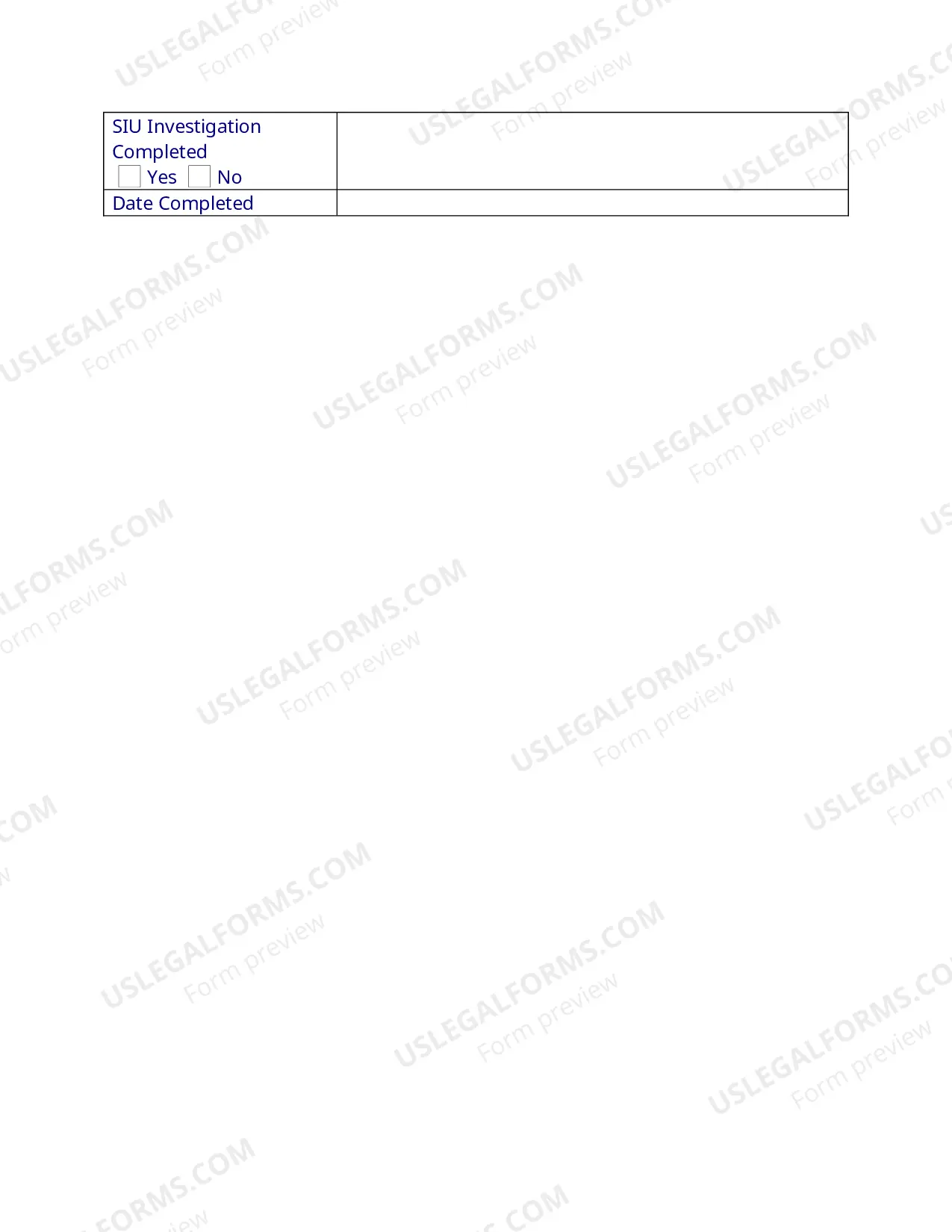 Preview Instructions for the Fraud Reporting Form