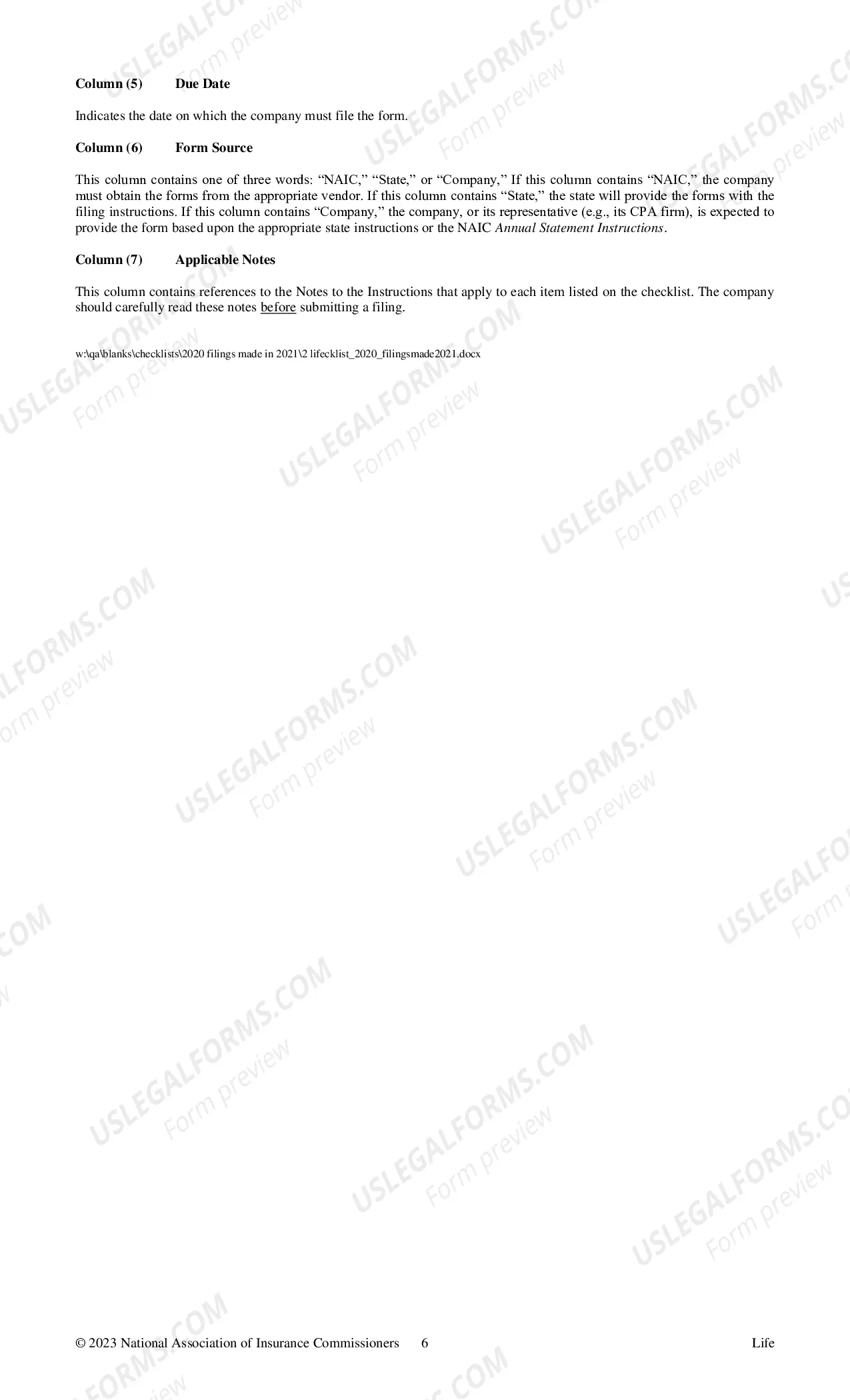 Preview Fraternal Application for Admission Checklist