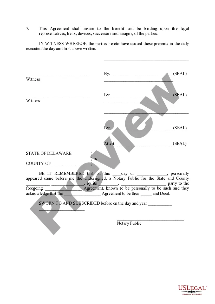 Preview Subordination Agreement