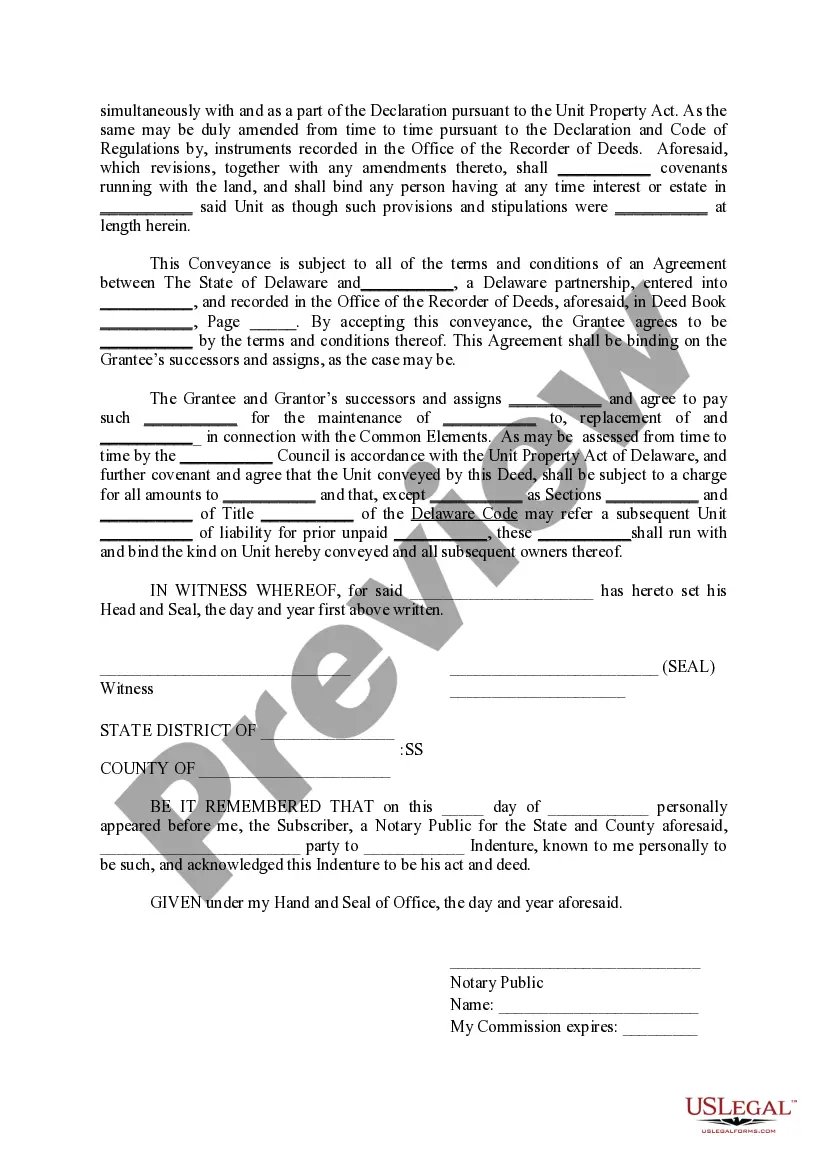 Preview Deed and Assignment of Lease