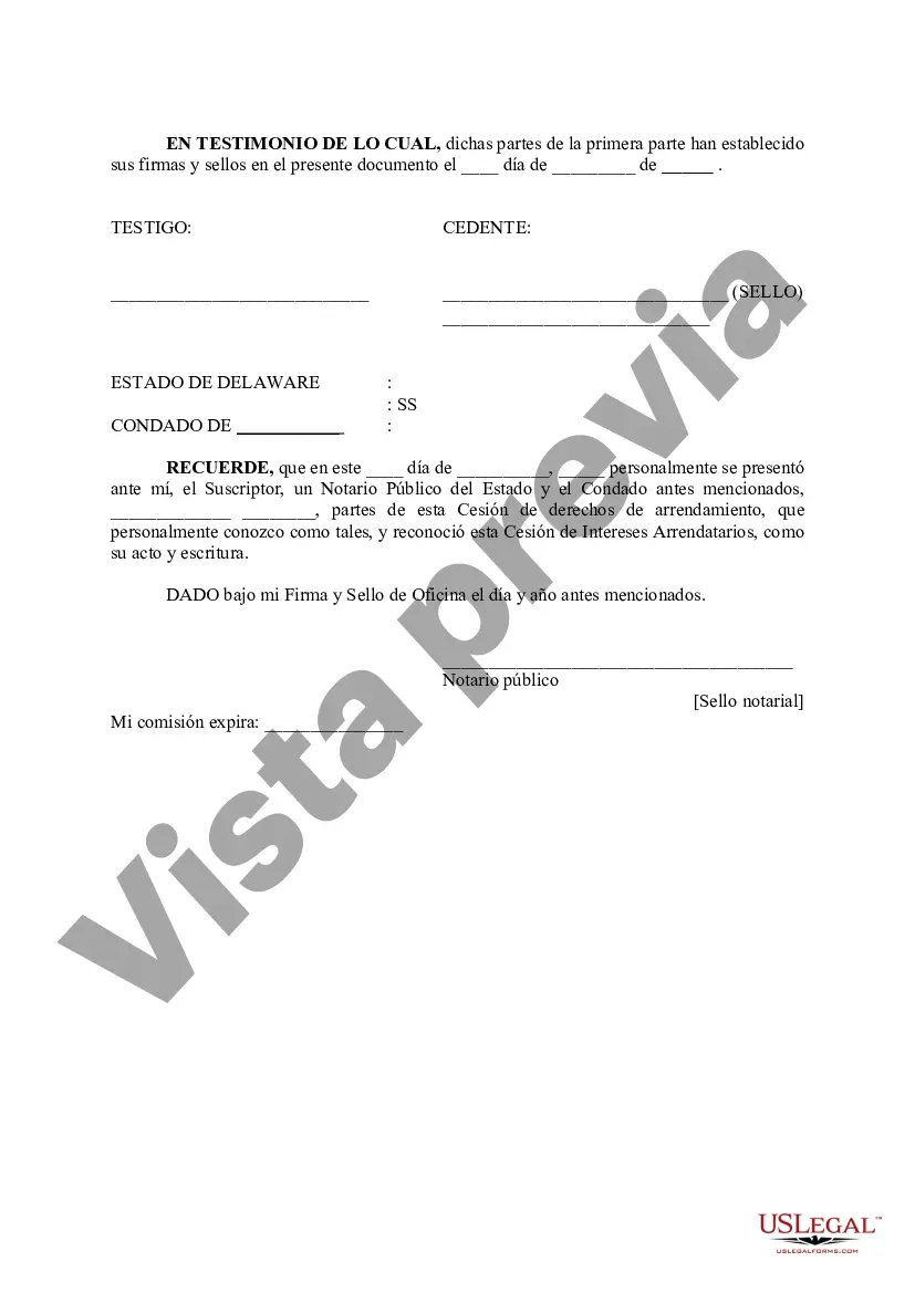 Preview Cesión de intereses de arrendamiento