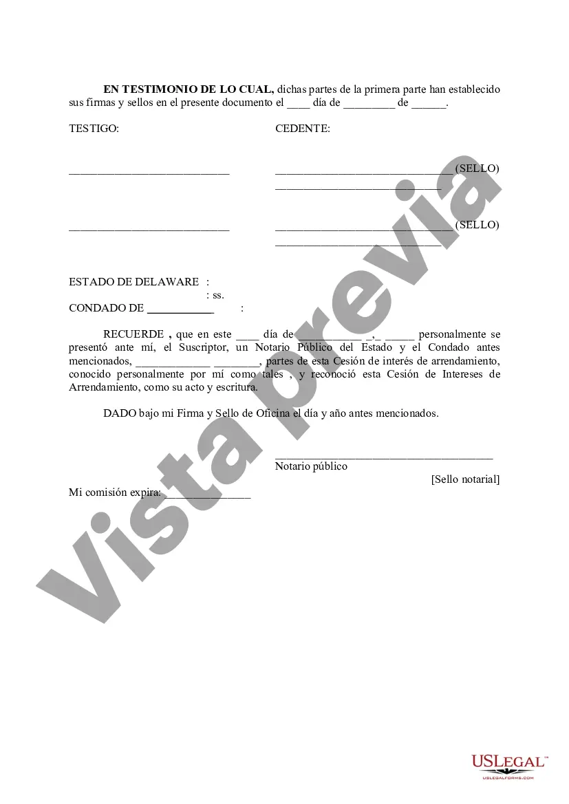 Preview Cesión de intereses de arrendamiento
