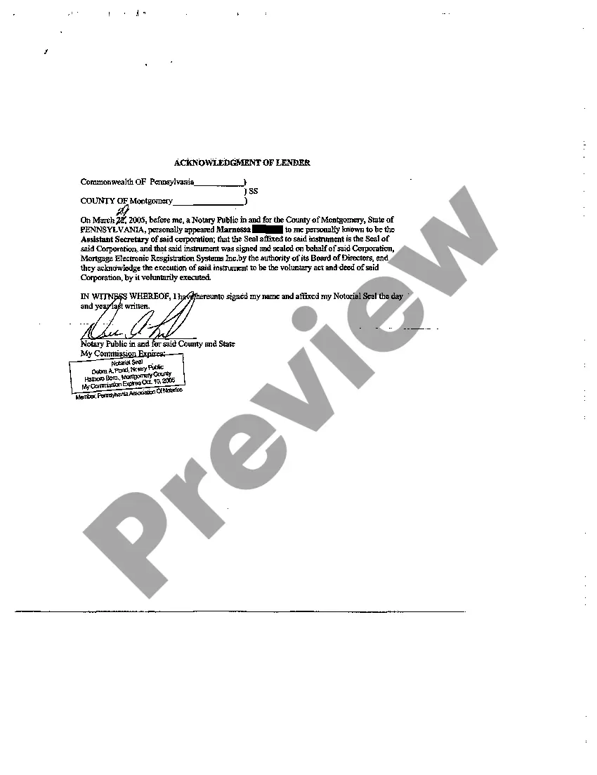 Preview Modification Agreement