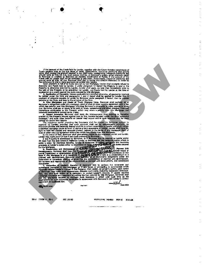 Preview Decree granting Default Judgment regarding mortgage priority