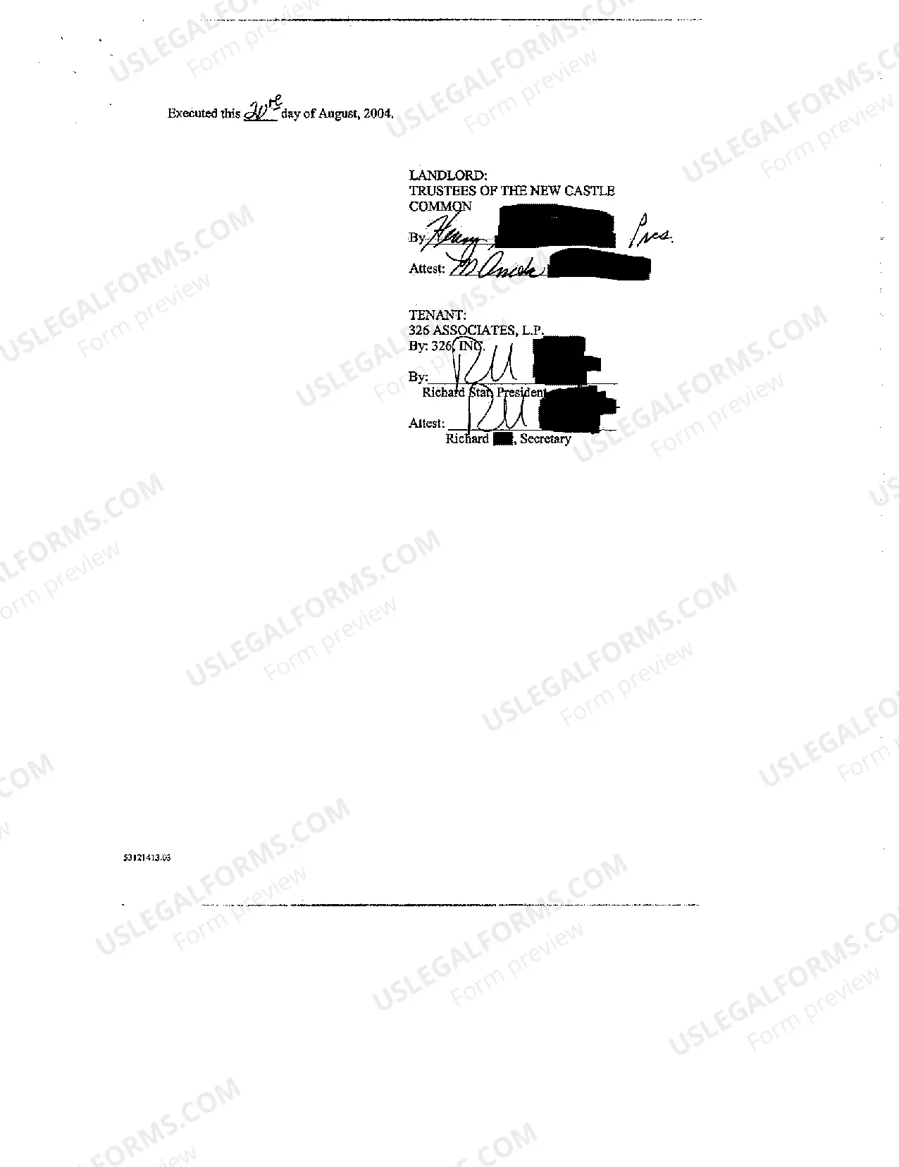 Preview Ground Lessor Estoppel and Agreement