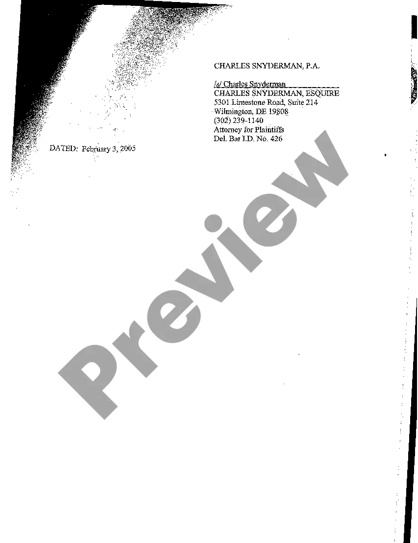 Preview A04 Plaintiffs' Answer to Form 30 Interrogatories