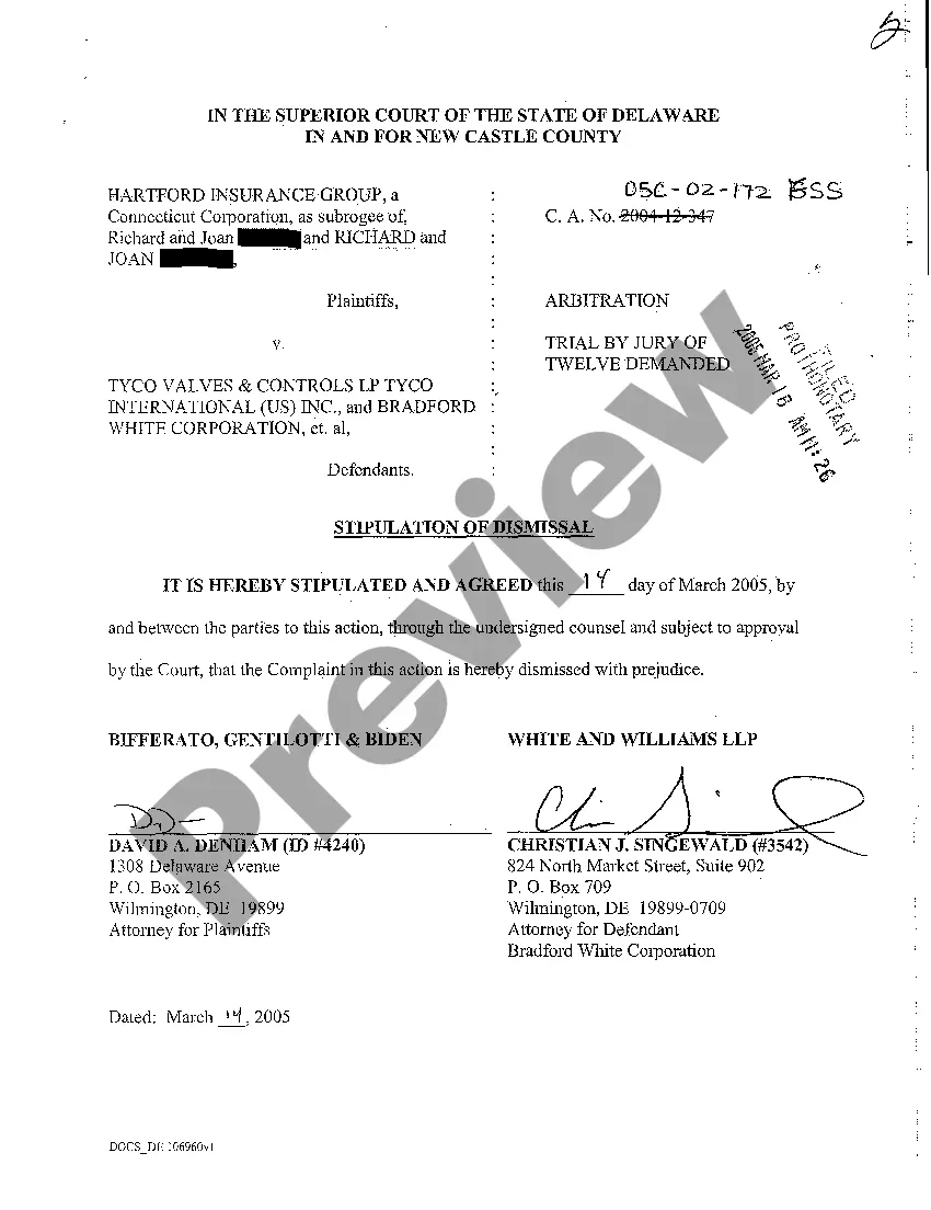 Preview Complaint of Subrogation on Damage to Home by Defective Water Heater