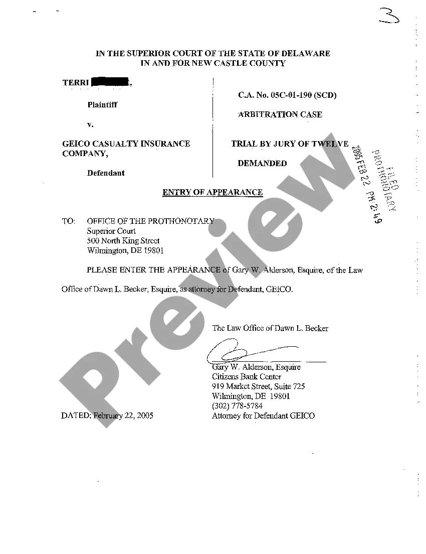 Preview Complaint Against Motor Vehicle Insurer to be heard in Arbitration