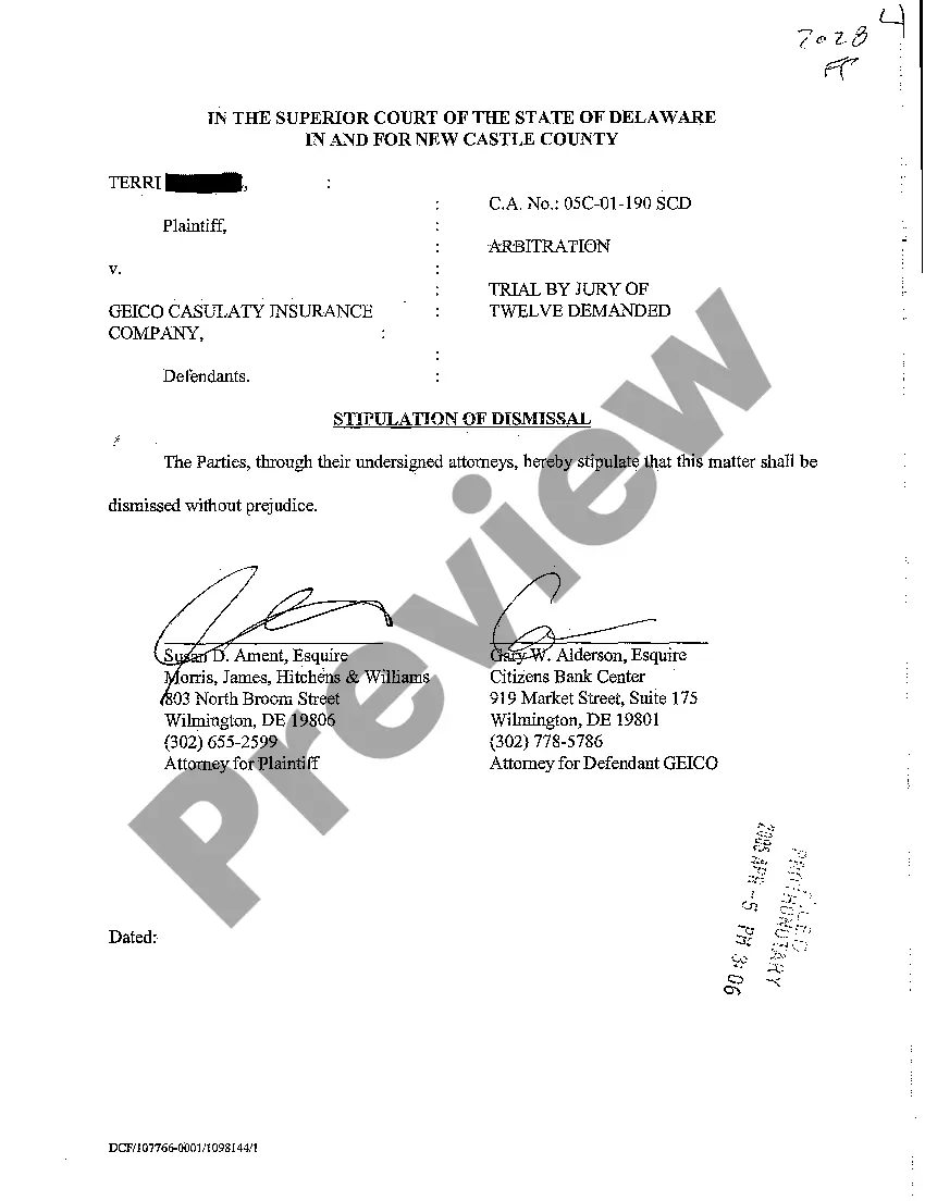 Preview Complaint Against Motor Vehicle Insurer to be heard in Arbitration