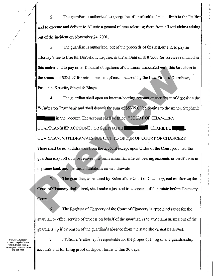 Get A03 Final Order Appointing a Guardian of Property for one Minor Preview A03 Final Order Appointing a Guardian of Property for one Minor