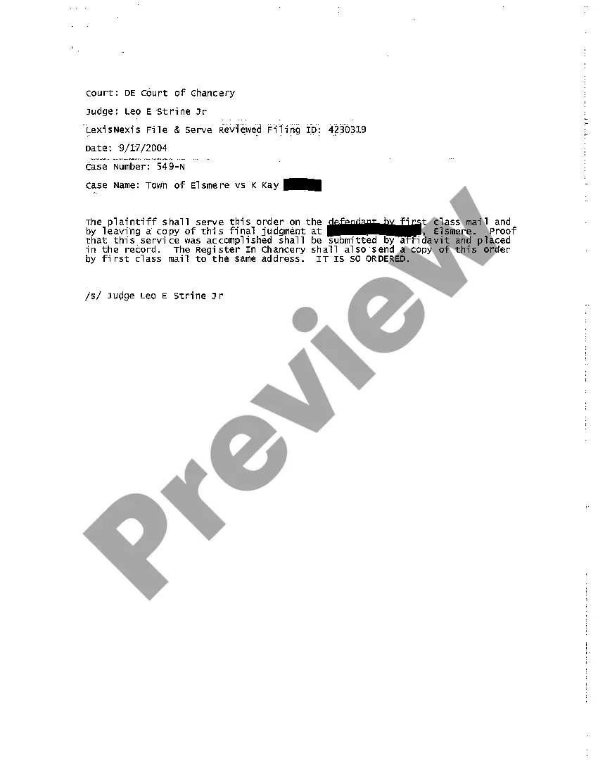 Preview A03 Final Judgment to Abate Nuisance