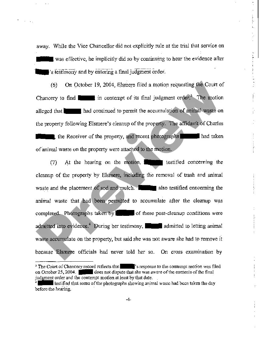 Preview A04 Order on Appeal Affirming Judgment to Abate Nuisance