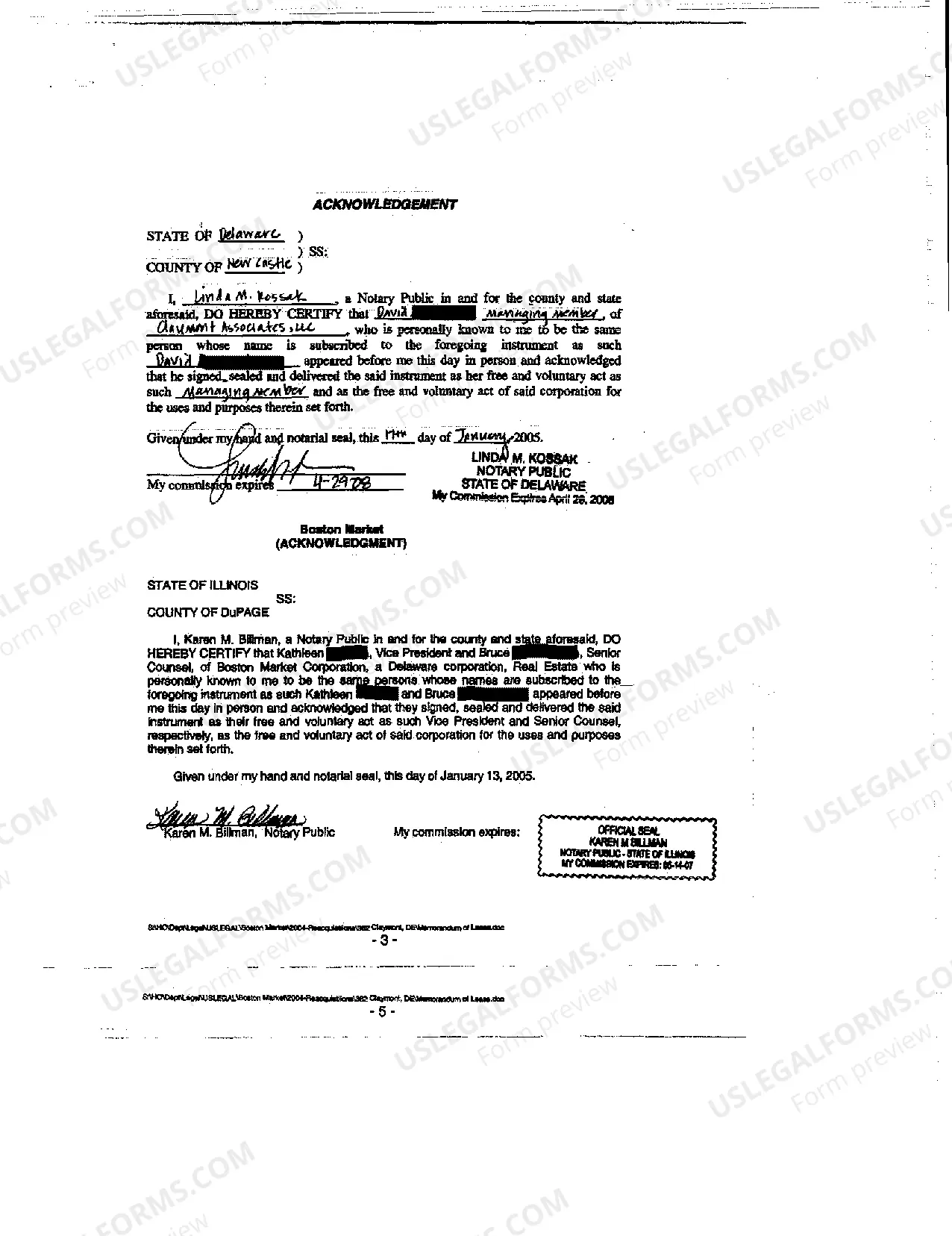 Preview Memorandum of Commercial Lease