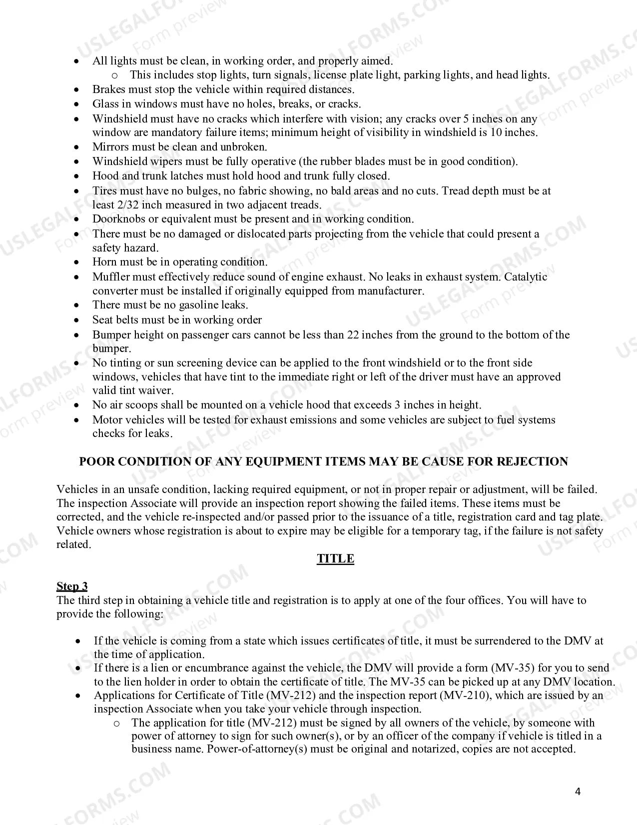 Preview Guidelines for New Residents