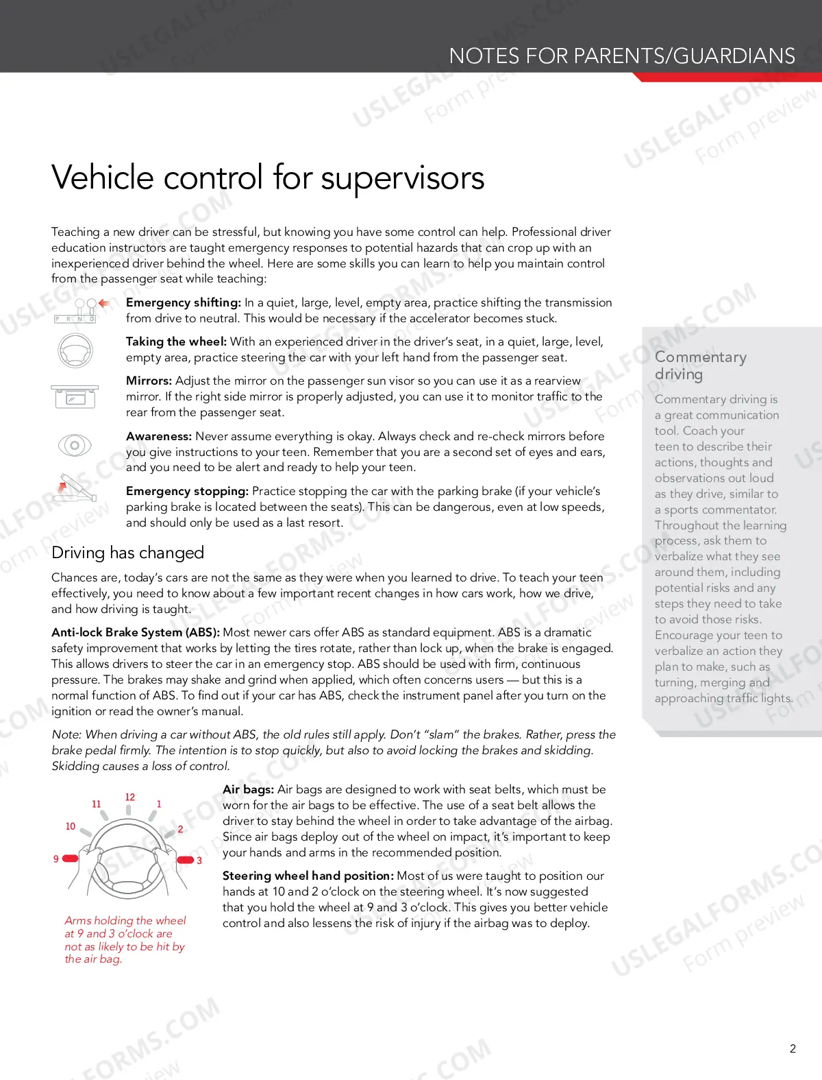 Preview The Parents Supervised Driving Program 2016