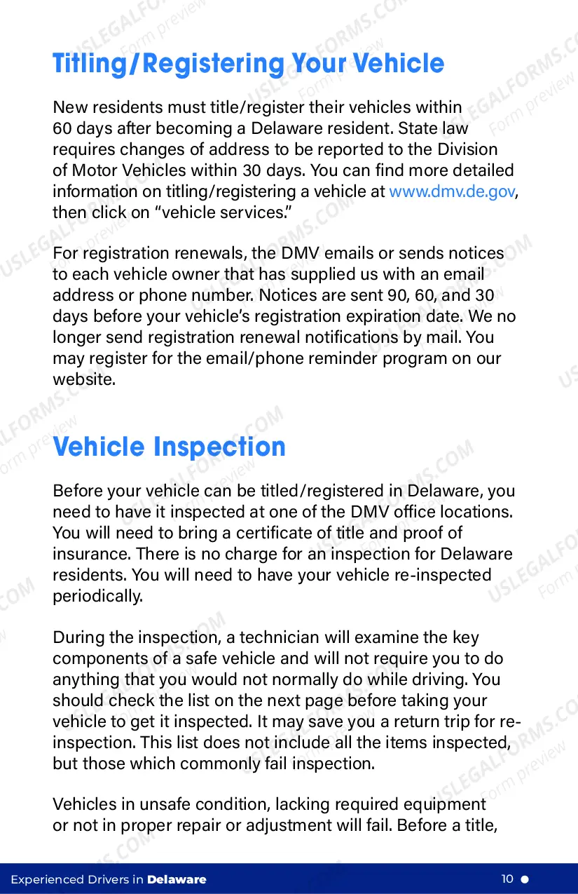 Preview Senior Driver Guide
