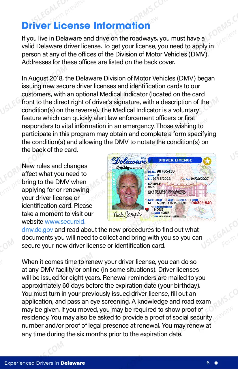 Preview Senior Driver Guide