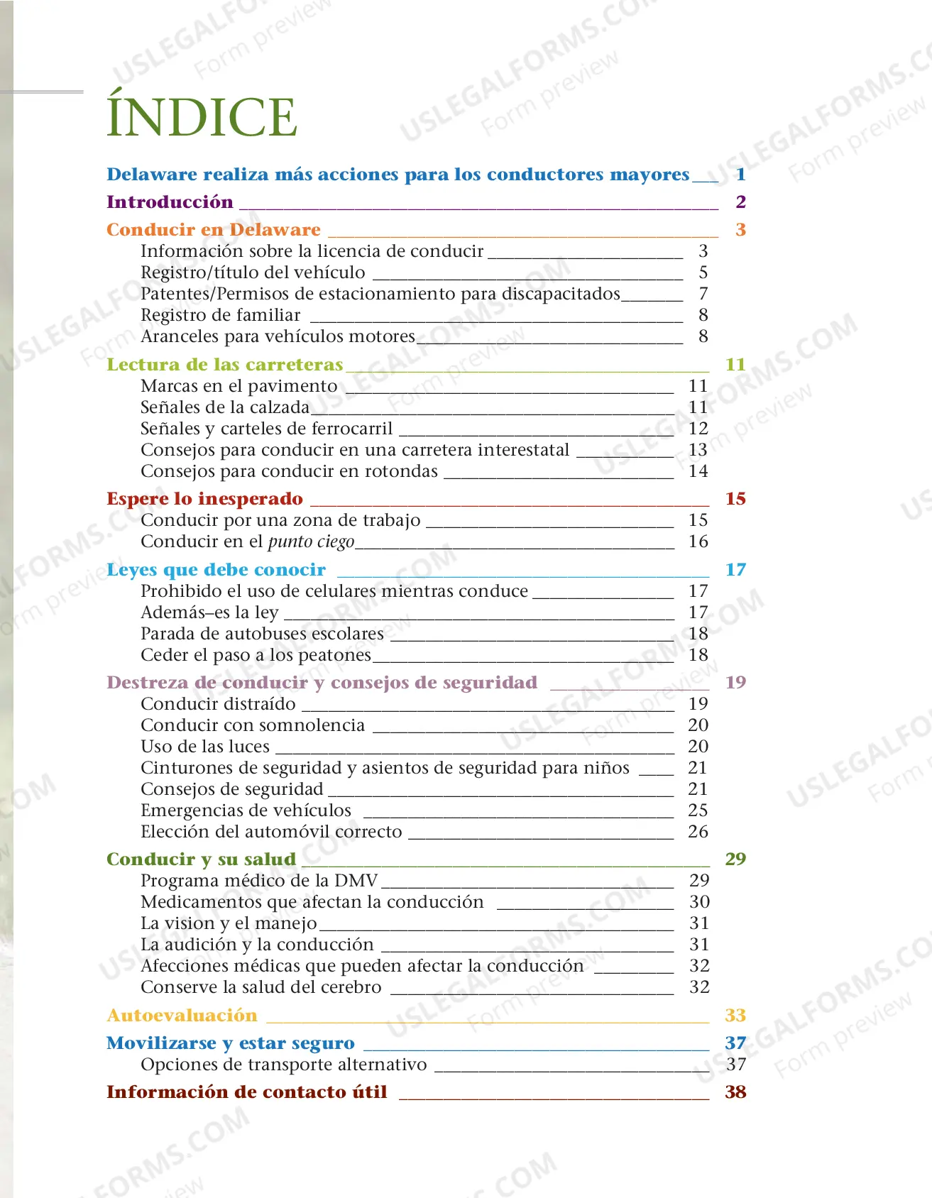 Preview Senior Driver Guide (Espaol)