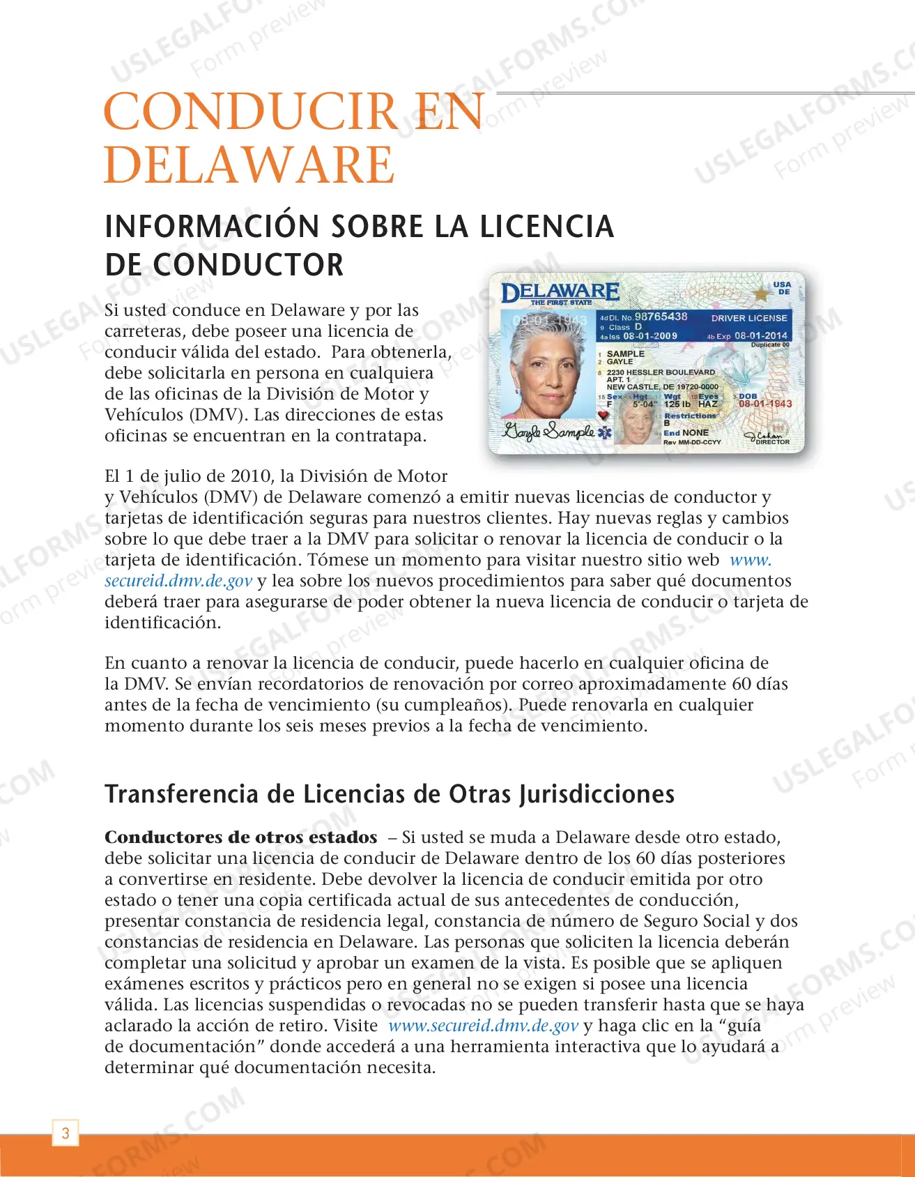Preview Senior Driver Guide (Espaol)