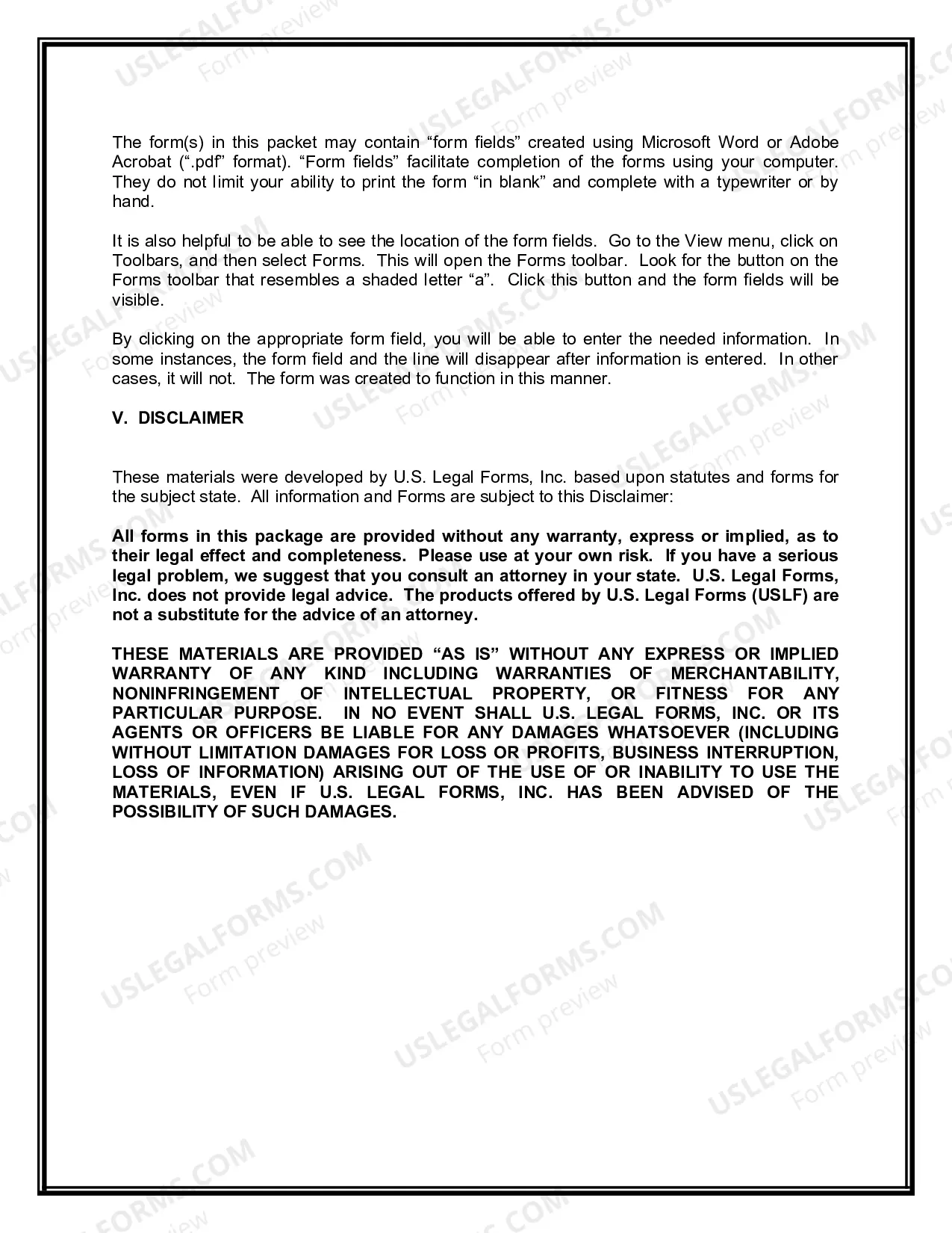 Preview Delaware General Partnership Package